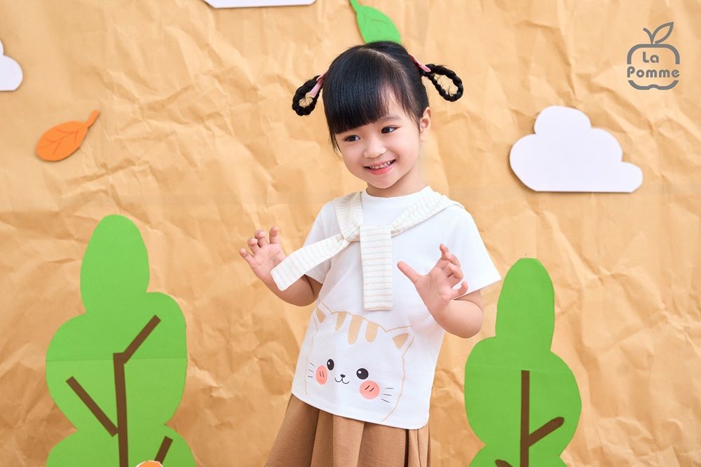 Bộ cộc tay La Pomme Good day