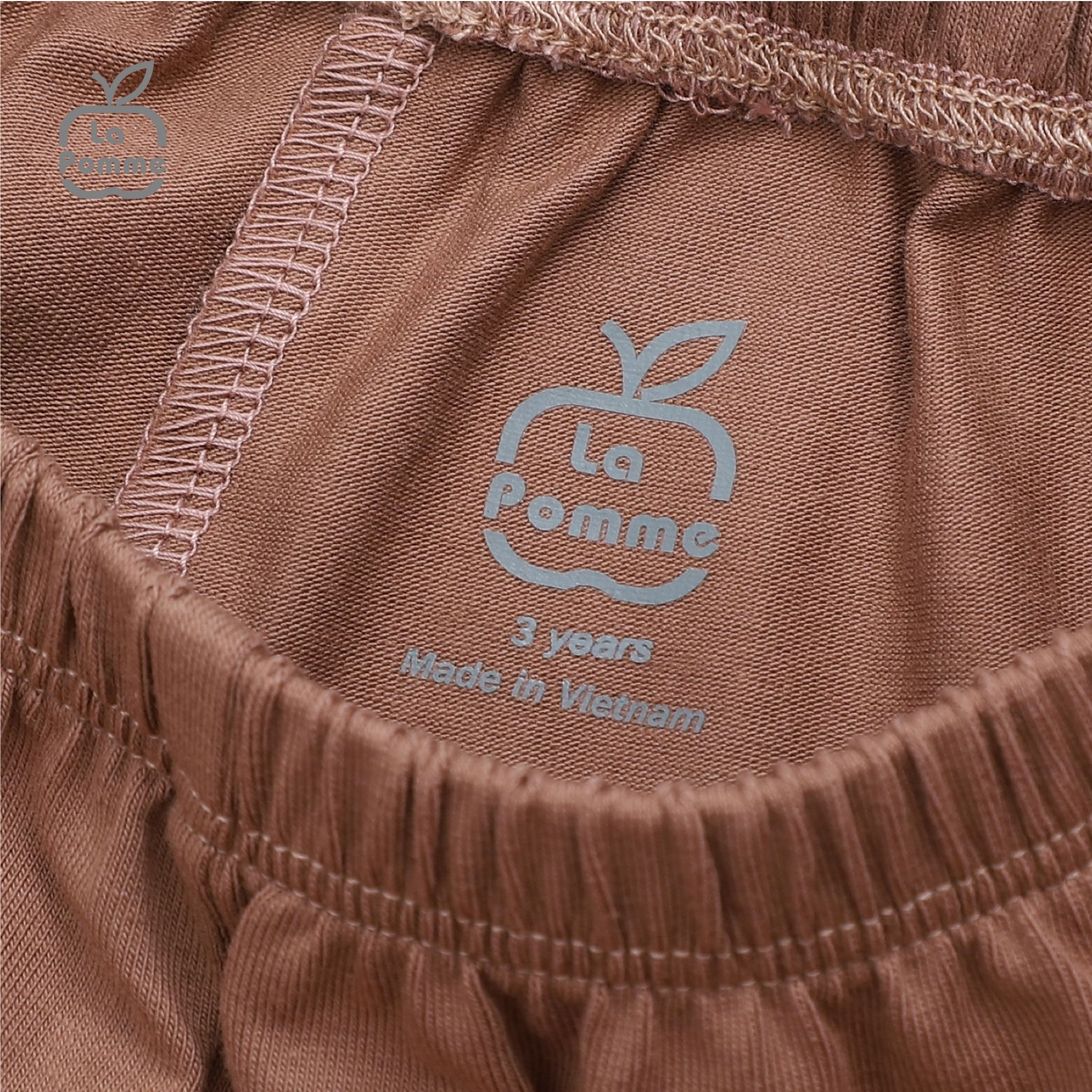 Bộ dài tay La Pomme Sóc và Hạt dẻ nhỏ - Hồng
