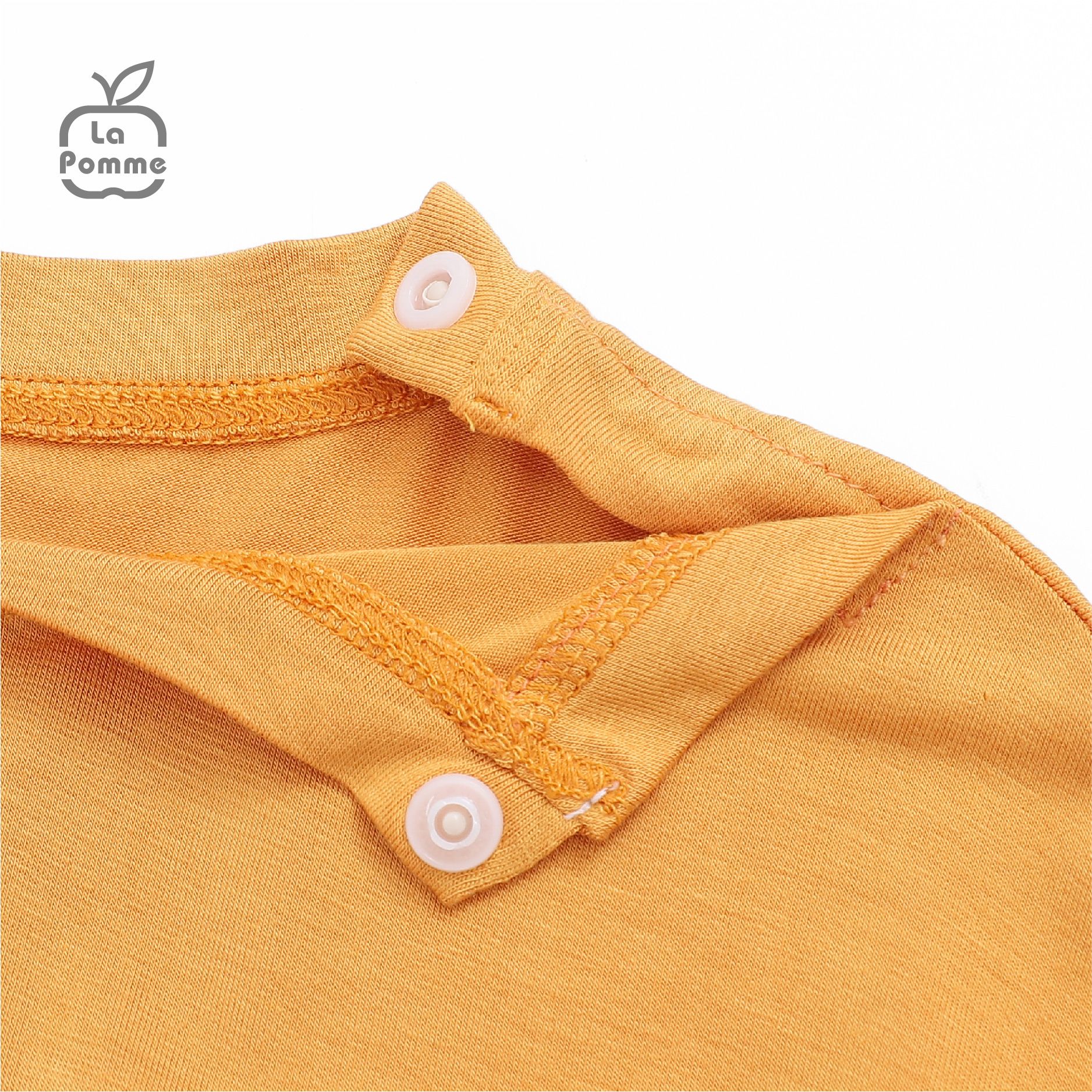 Bộ dài tay La Pomme Sóc nhí - Nâu
