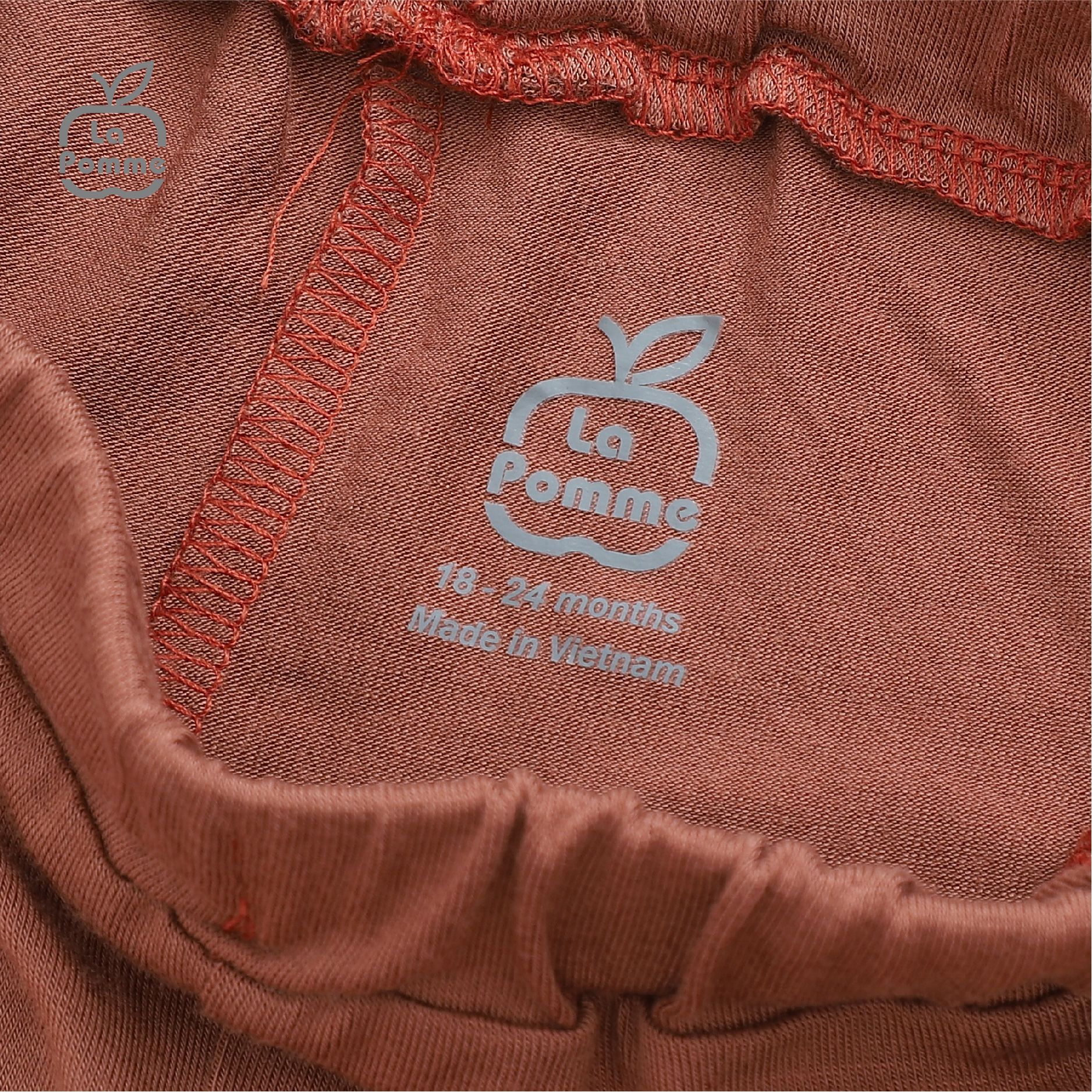Bộ dài tay La Pomme Sóc nhí - Vàng
