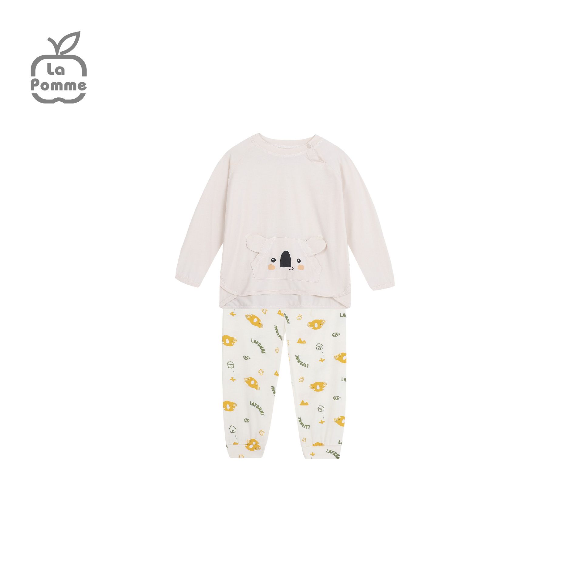 Bộ dài tay La Pomme Koala tinh nghịch - Be