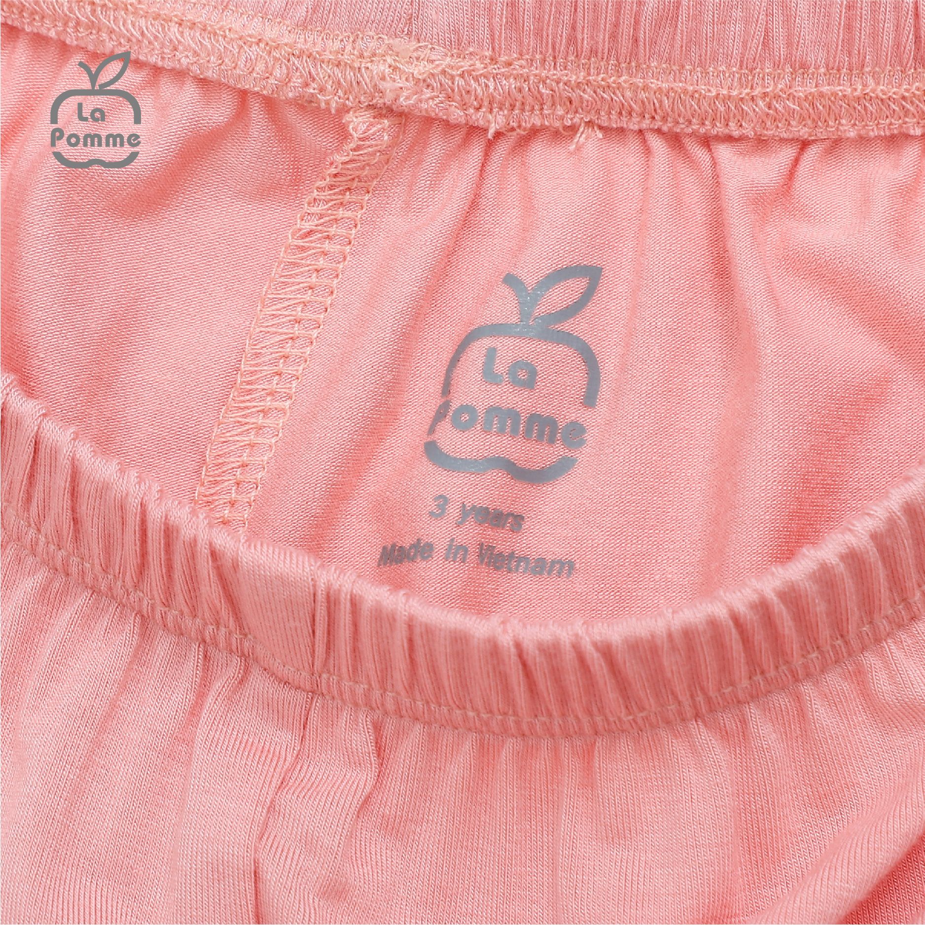Bộ dài tay La Pomme Chú chó trắng Tommy - Xanh
