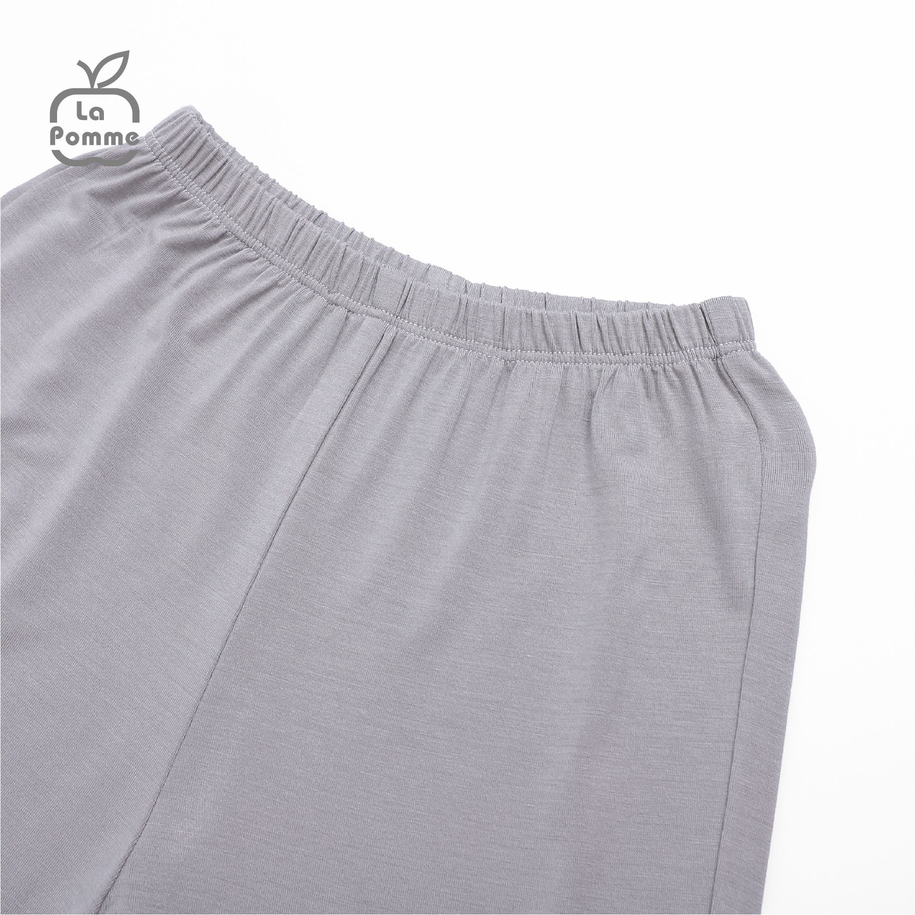 Bộ dài tay La Pomme Chú chó trắng Tommy - Hồng cam