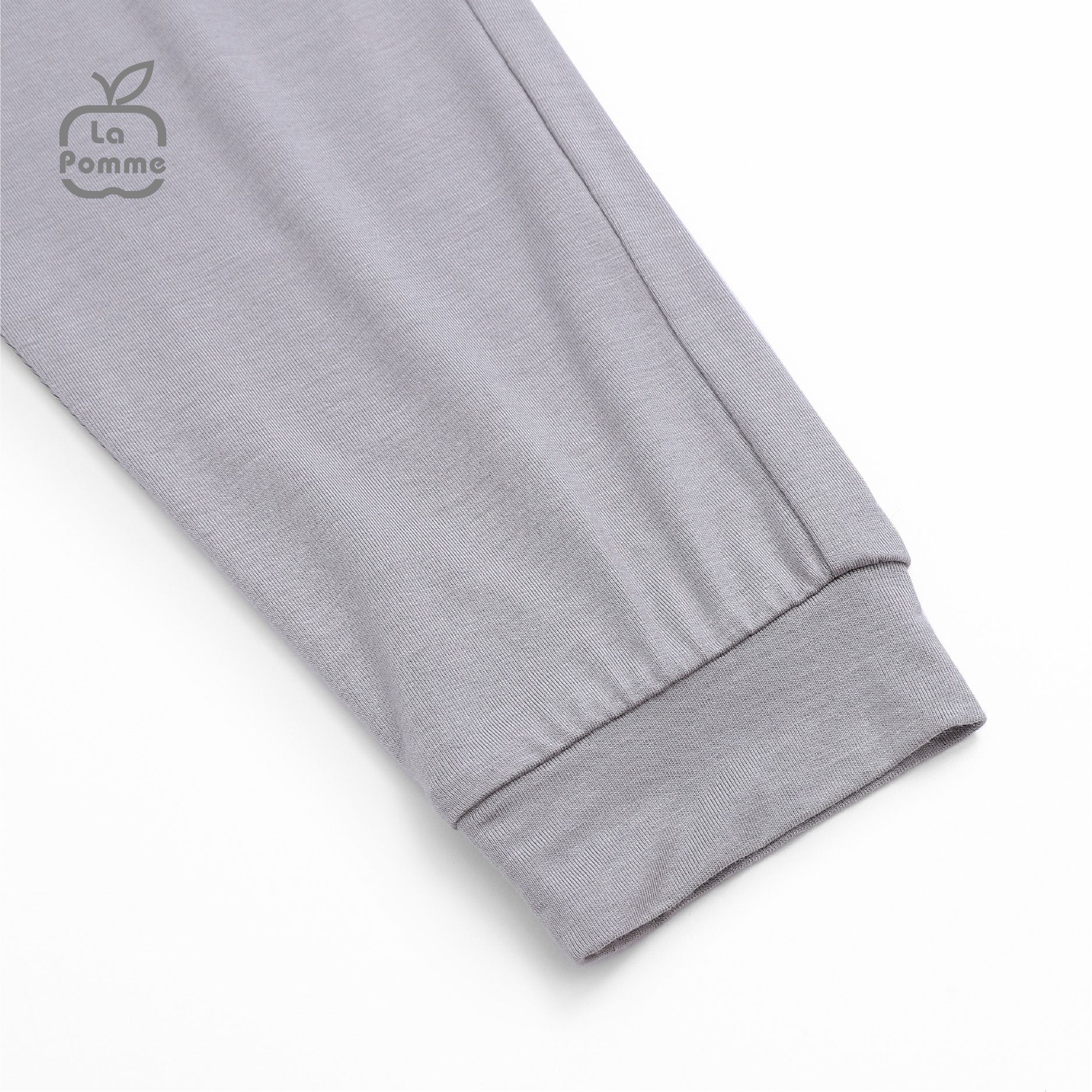 Bộ dài tay La Pomme Chú chó trắng Tommy - Xanh