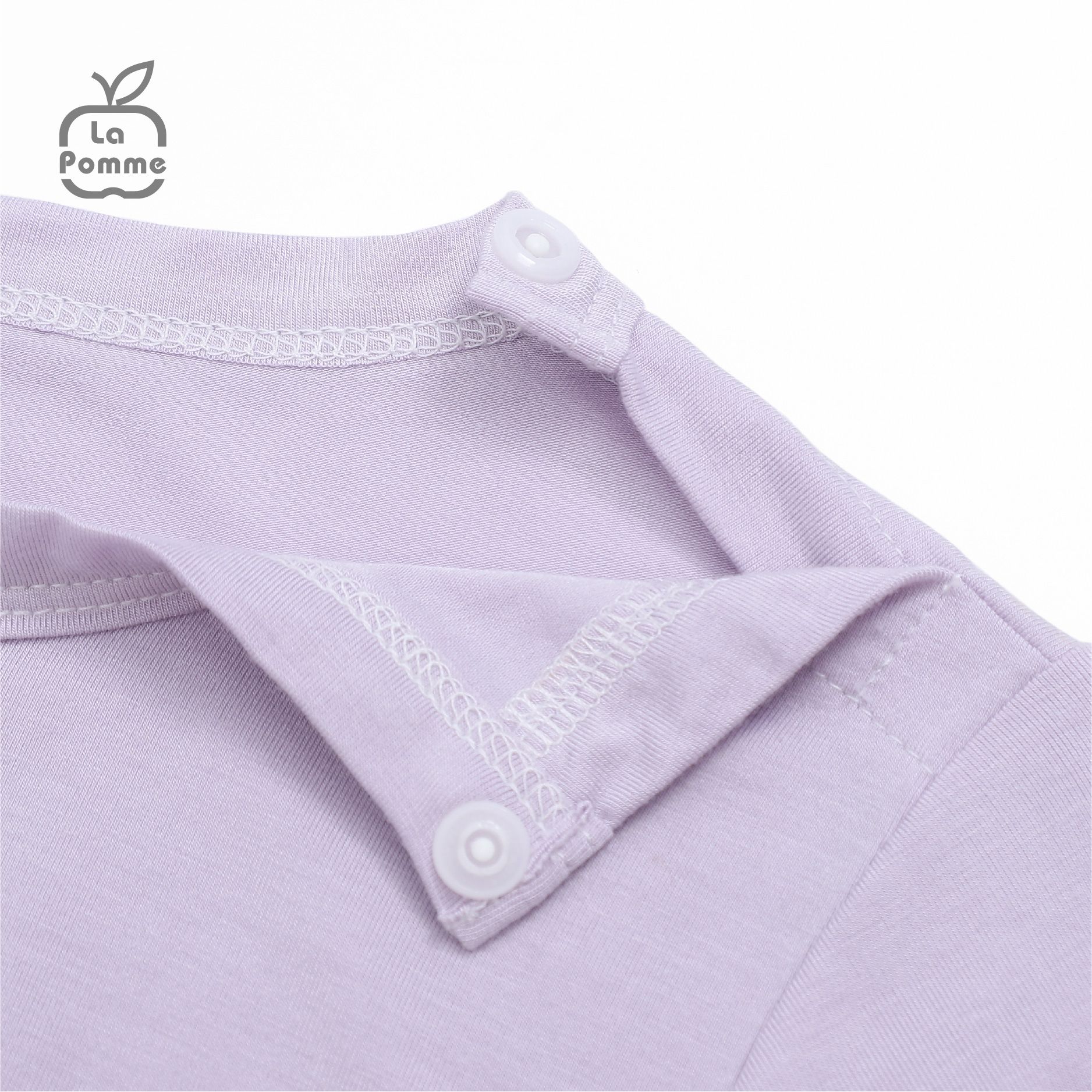 Bộ dài tay La Pomme Chú chó trắng Tommy - Xanh