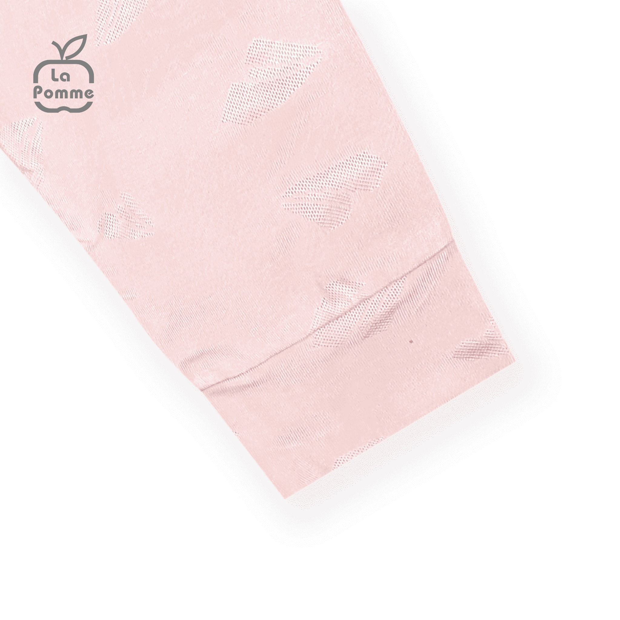 Body dài tay La Pomme Teddy Bear - Xanh Trắng