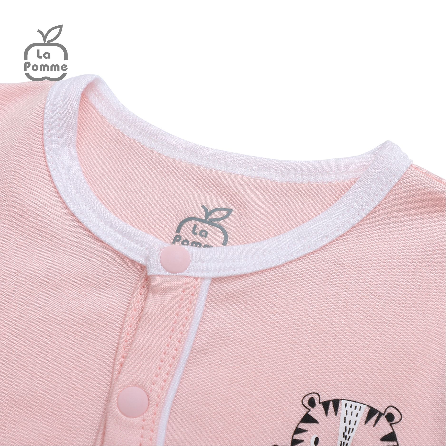 Bộ dài tay La Pomme cúc giữa Tiger Cub - Xanh