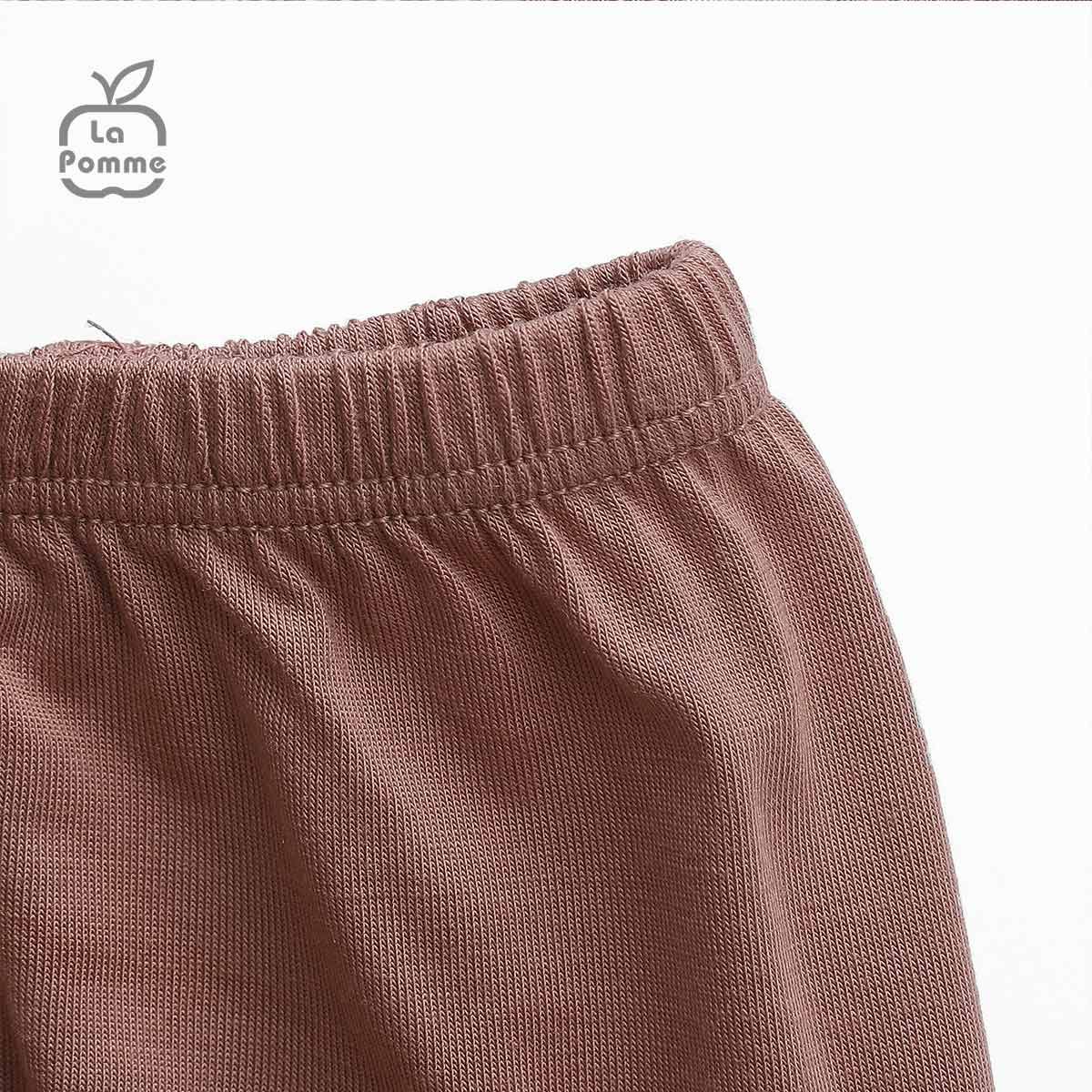 Bộ dài tay La Pomme cúc lệch Little Car - Xanh
