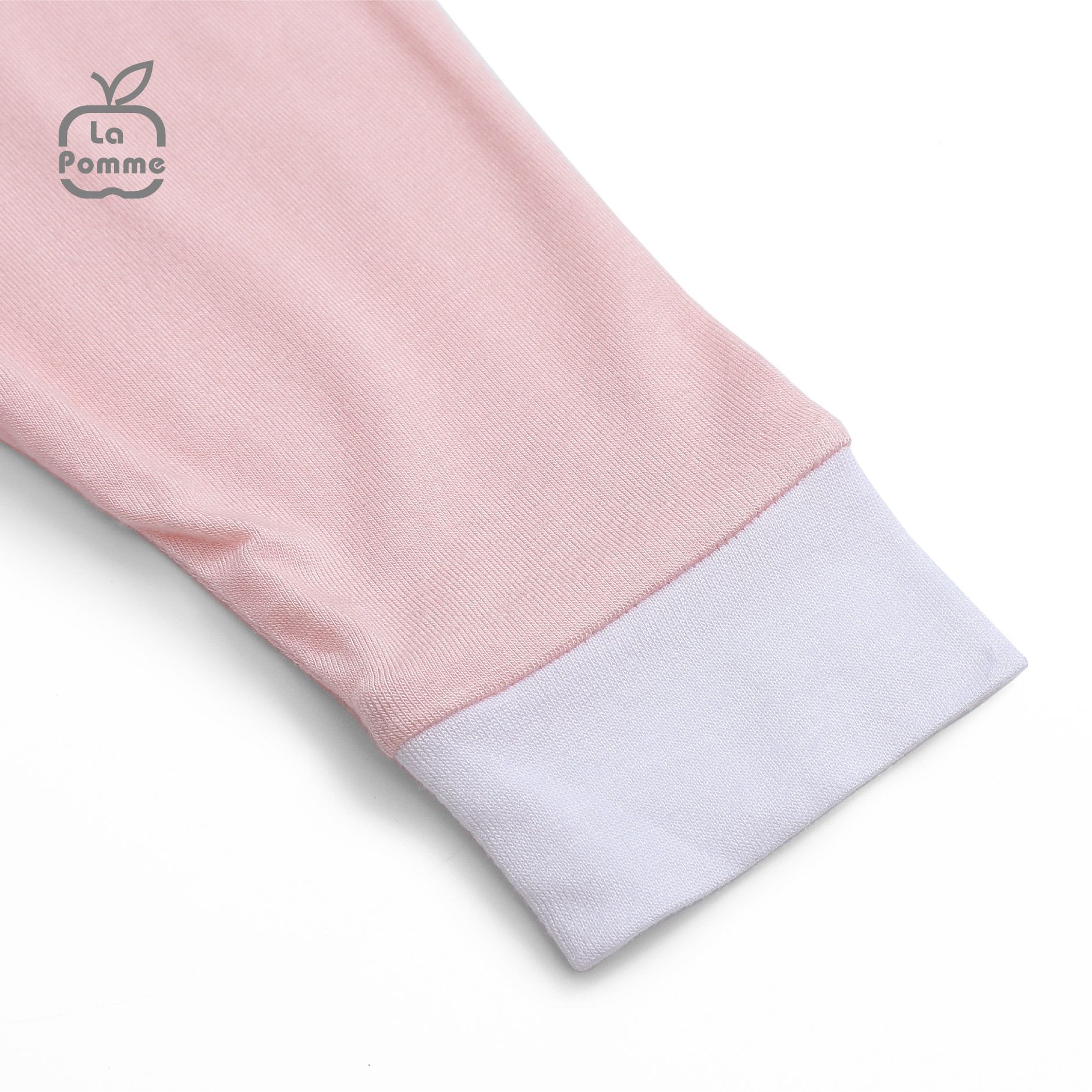 Bộ dài tay La Pomme cúc lệch Tiger Cub - Cam