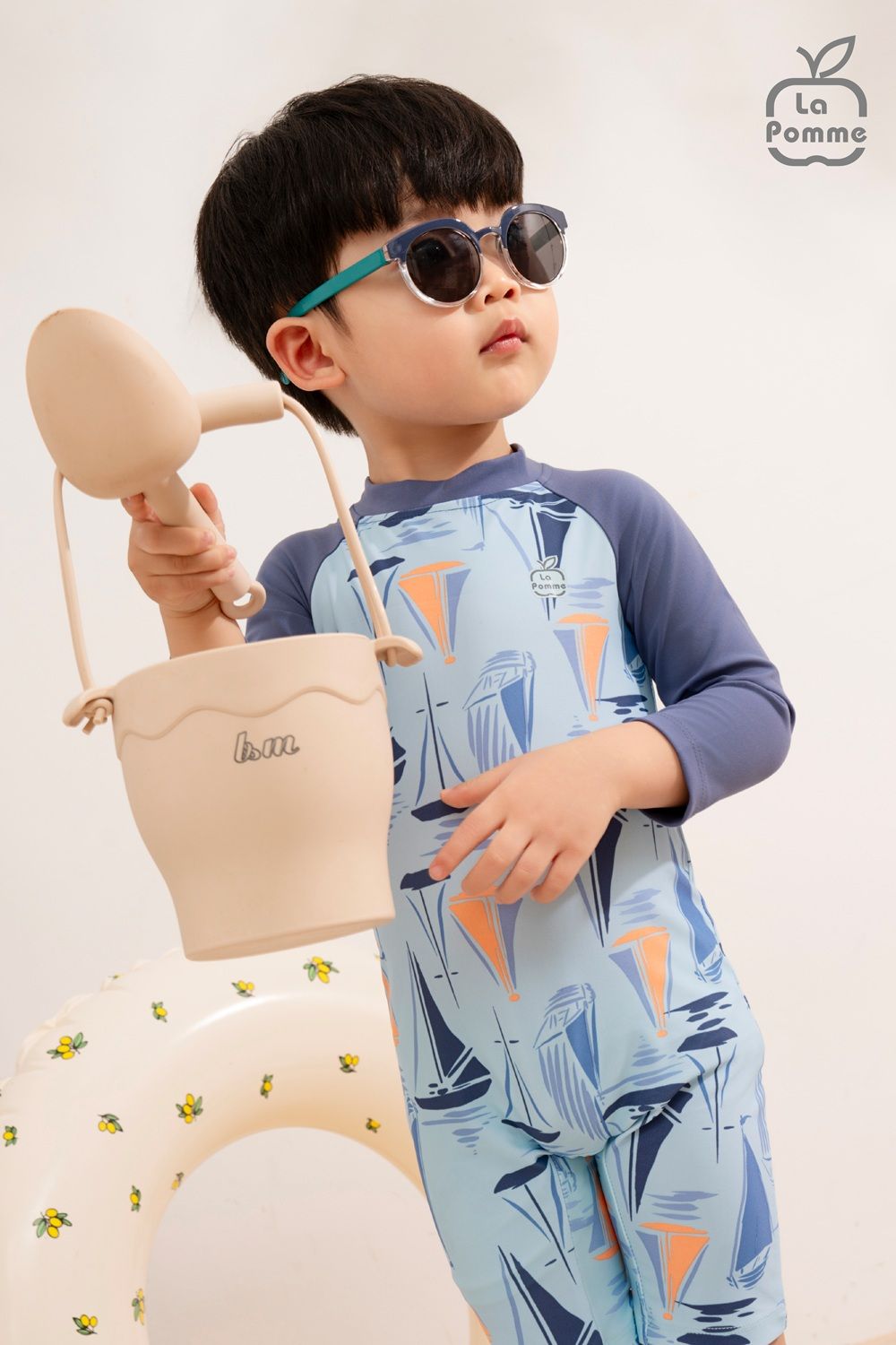 Bộ bơi liền thân La Pomme Đại dương xanh