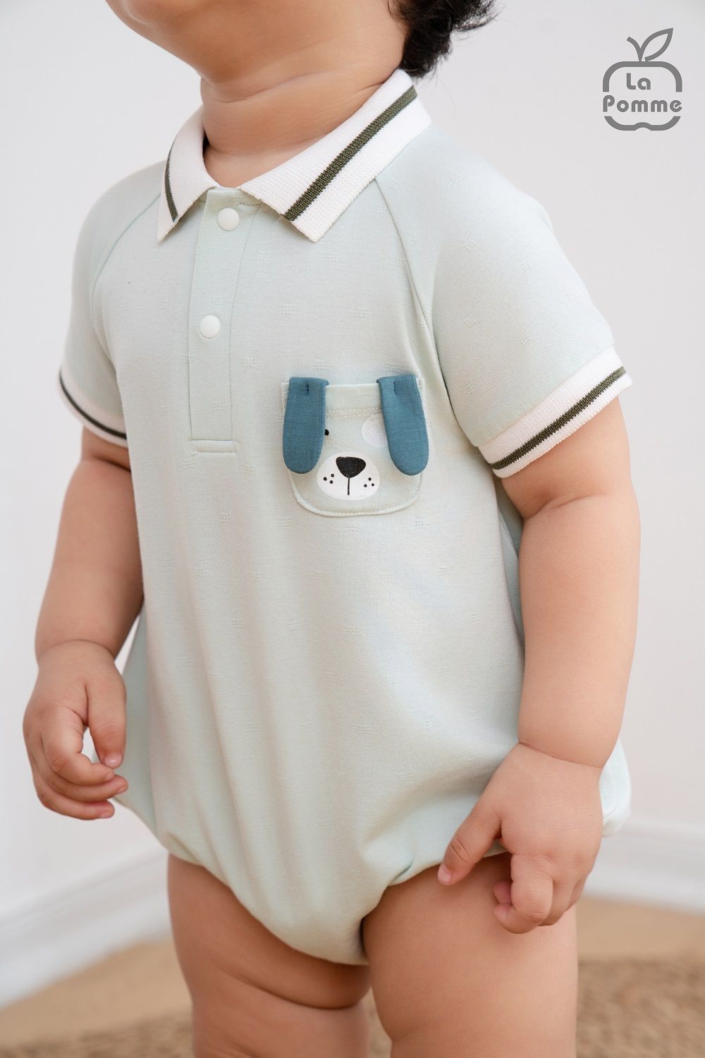 Body cộc tay La Pomme Mặt trời bé con