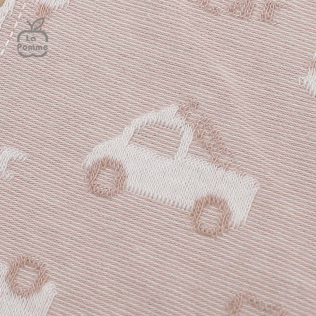 Bộ dài tay La Pomme cúc giữa Little Car - Xanh