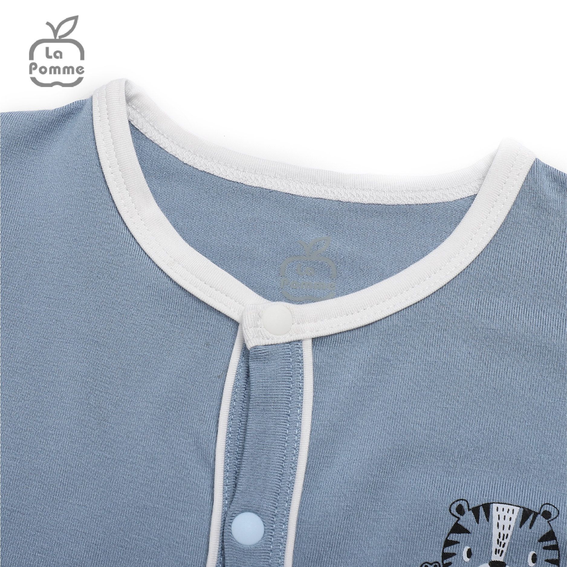 Body dài tay La Pomme Tiger Cub - Hồng