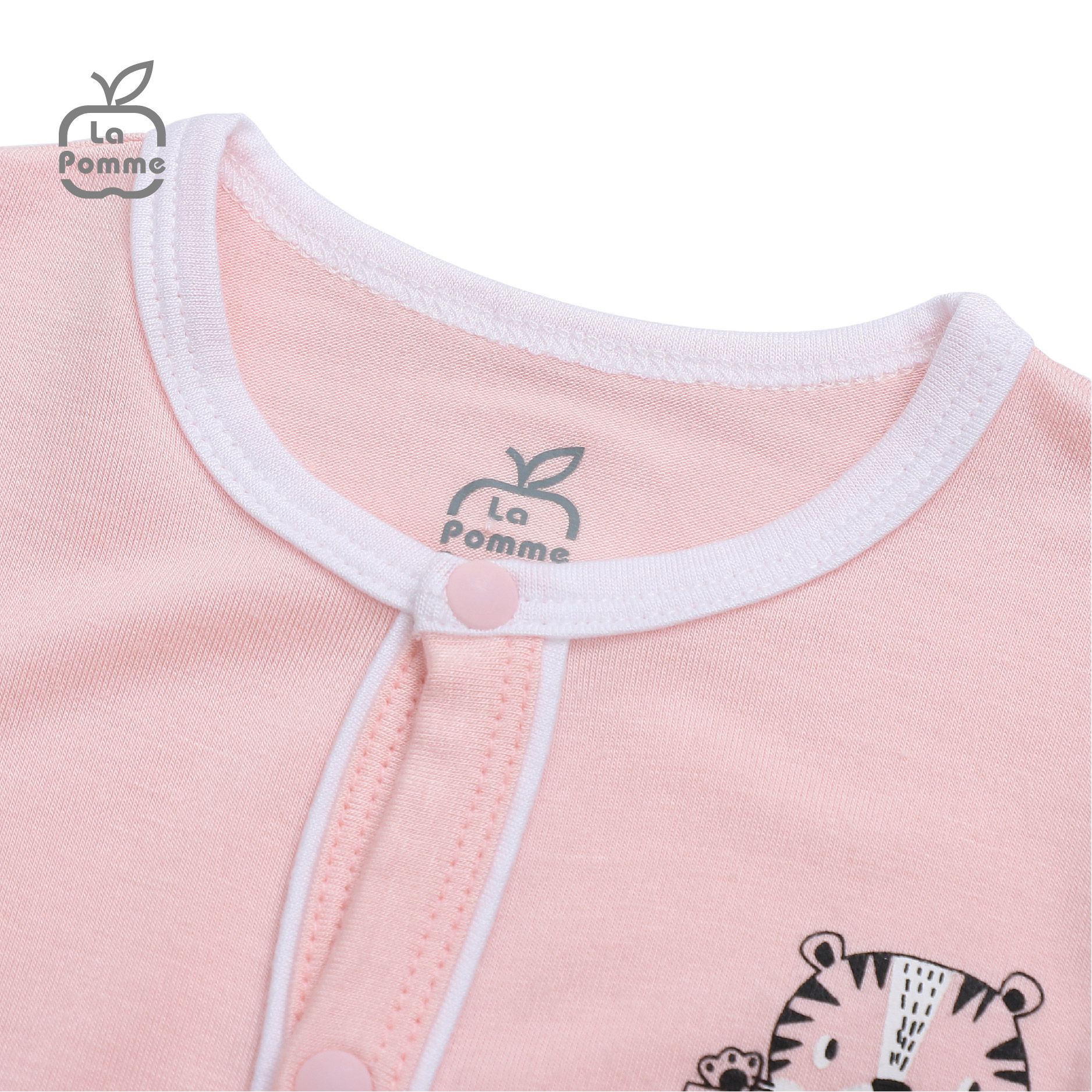 Body dài tay La Pomme Tiger Cub - Xanh
