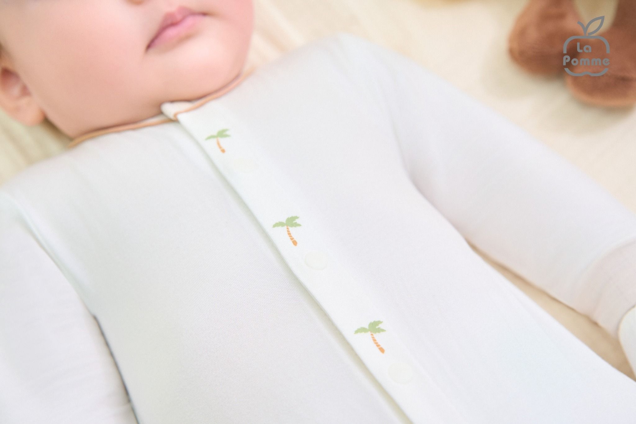 Body dài tay La Pomme Mùa hè của bé