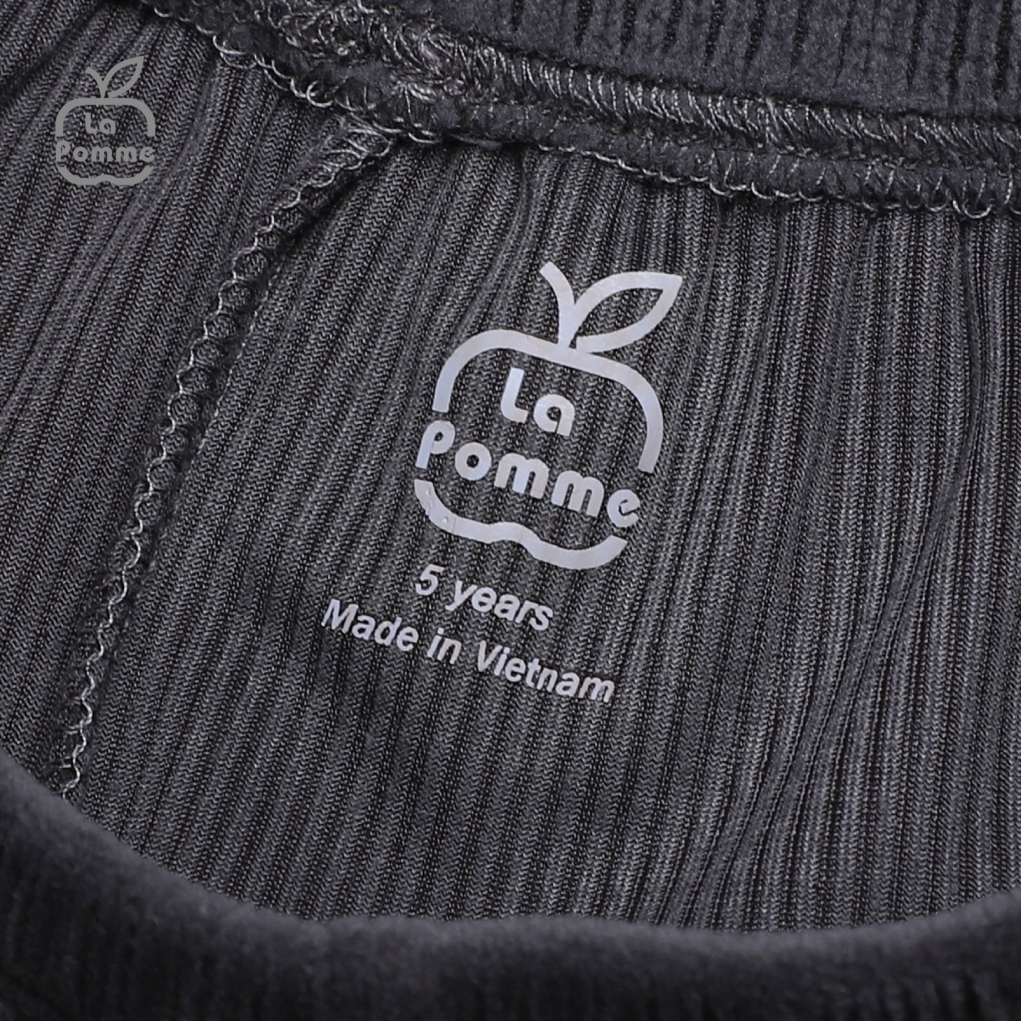 SL193 Bộ dài tay Chim cánh cụt La Pomme - Ghi