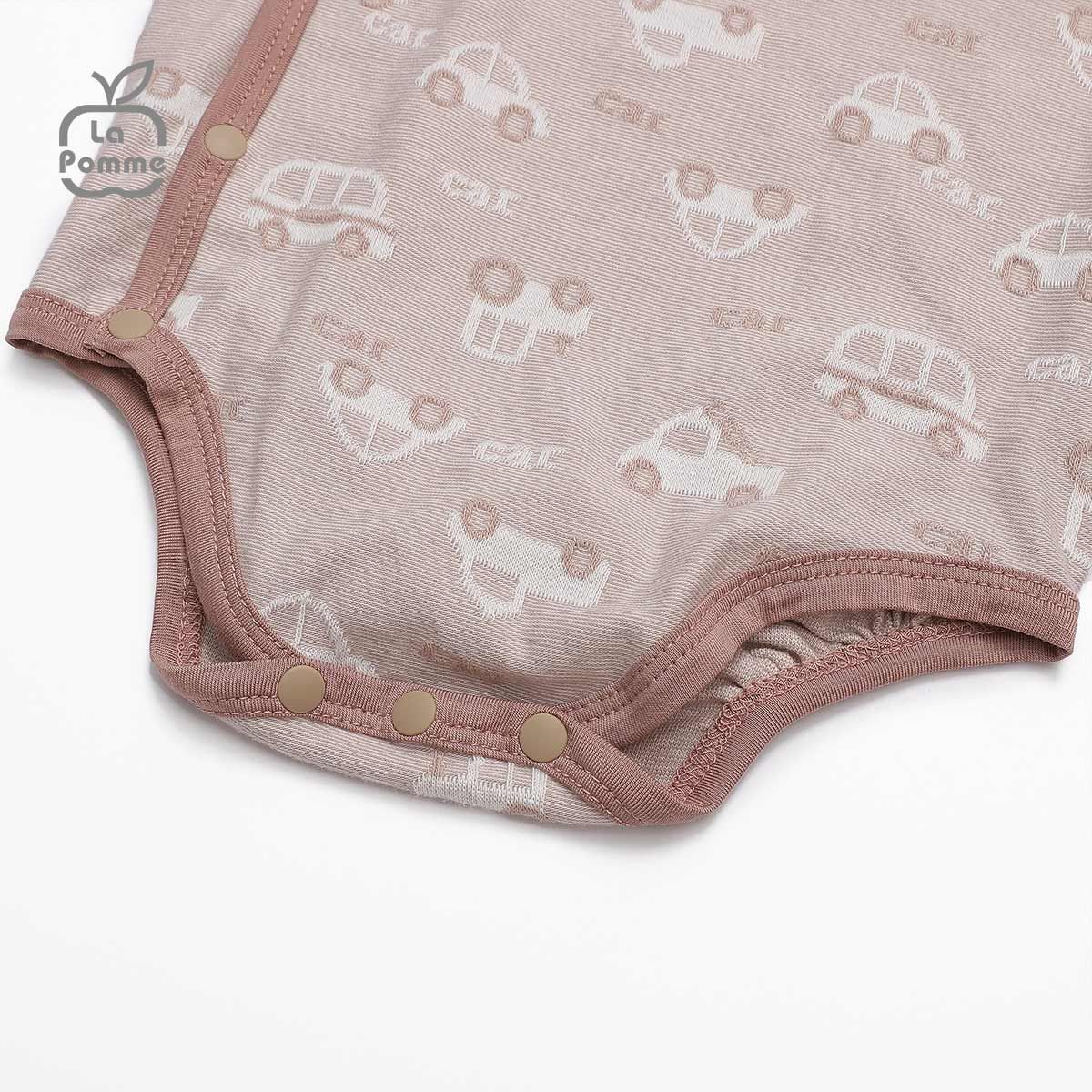 Body chip dài tay La Pomme Little Car - Xanh