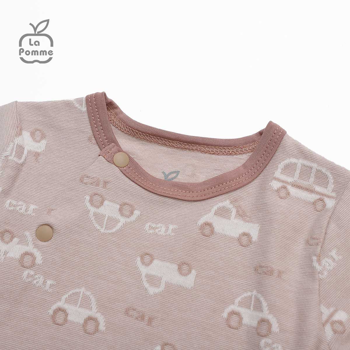 Body chip dài tay La Pomme Little Car - Xanh