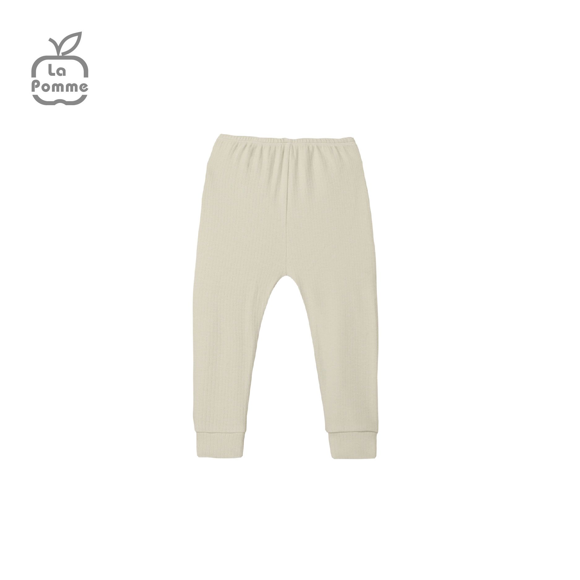 SLS060 Bộ dài tay La Pomme cúc giữa Ngôi sao nhỏ - Trắng Xanh