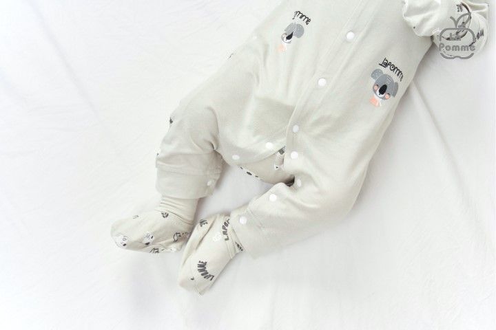 Body dài tay La Pomme Koala tinh nghịch - Be
