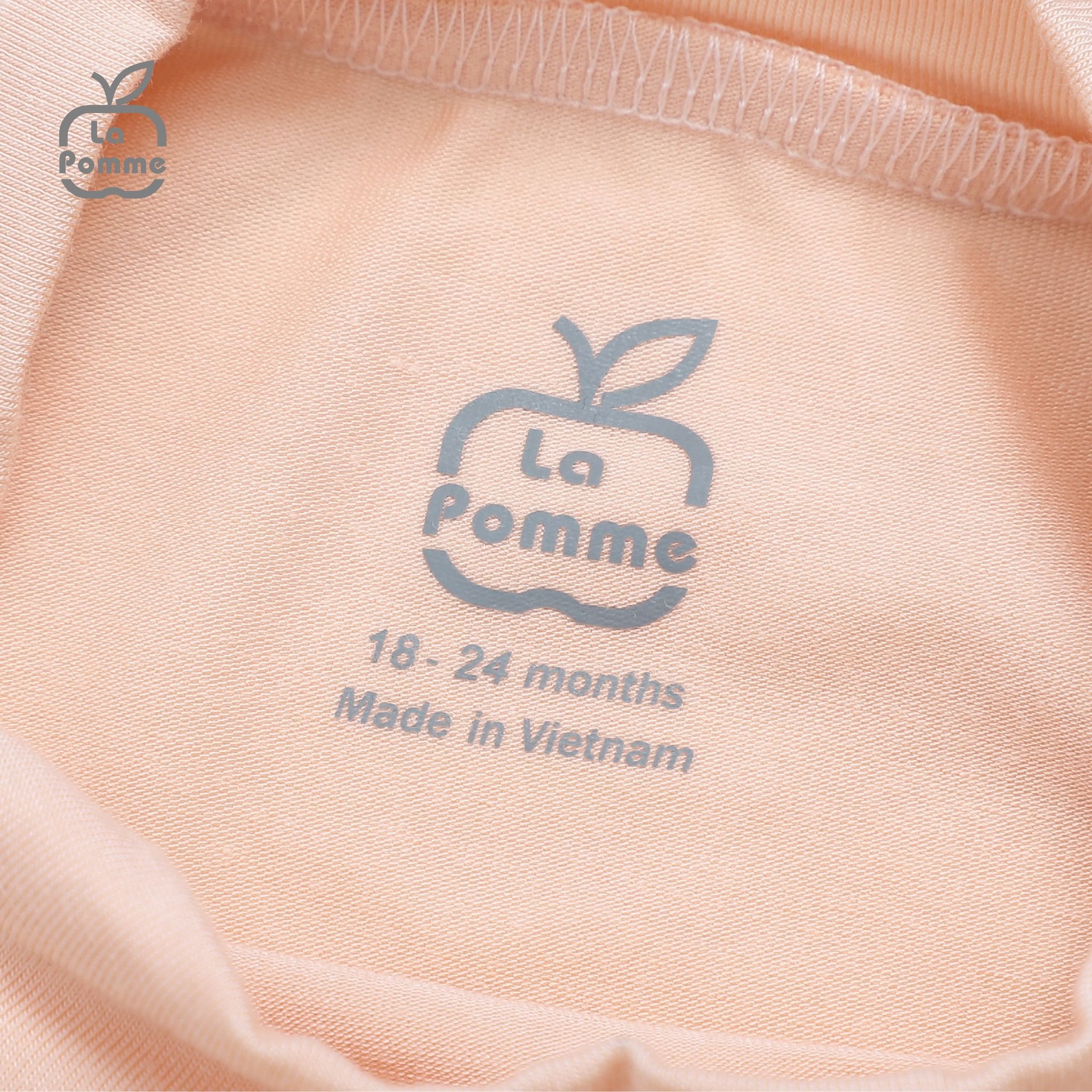 Áo Cổ 3cm La Pomme Little Bear - Vàng