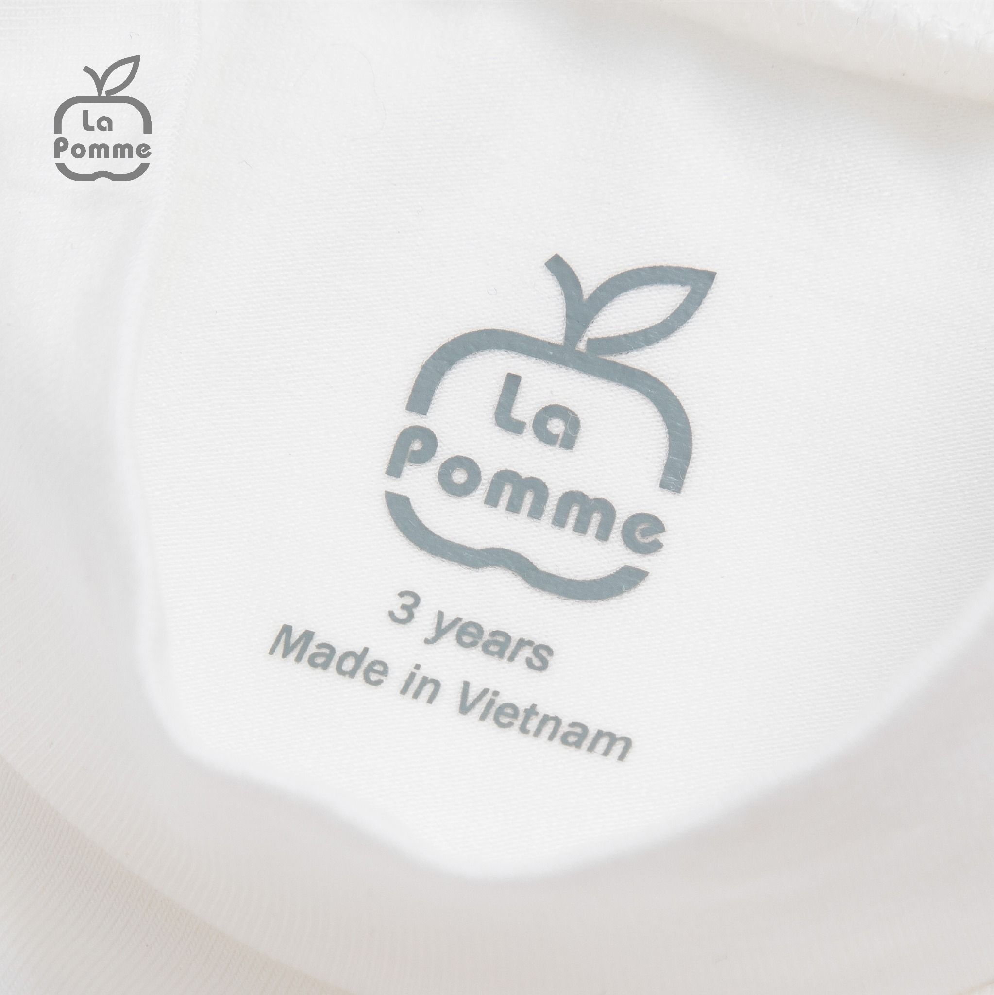 Áo Cổ 3cm La Pomme Little Bear - Vàng