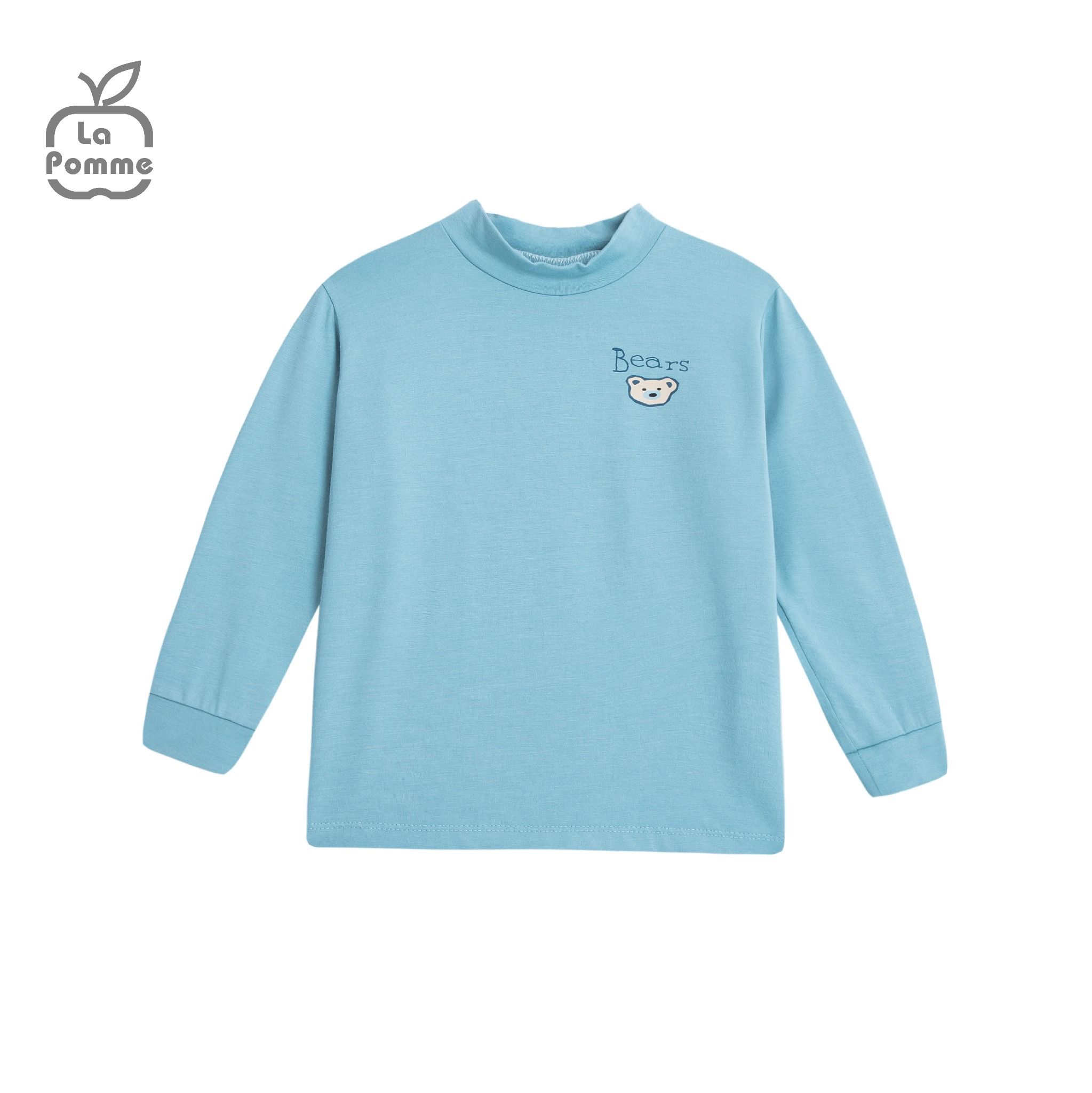 Áo Cổ 3cm La Pomme Little Bear - Nâu