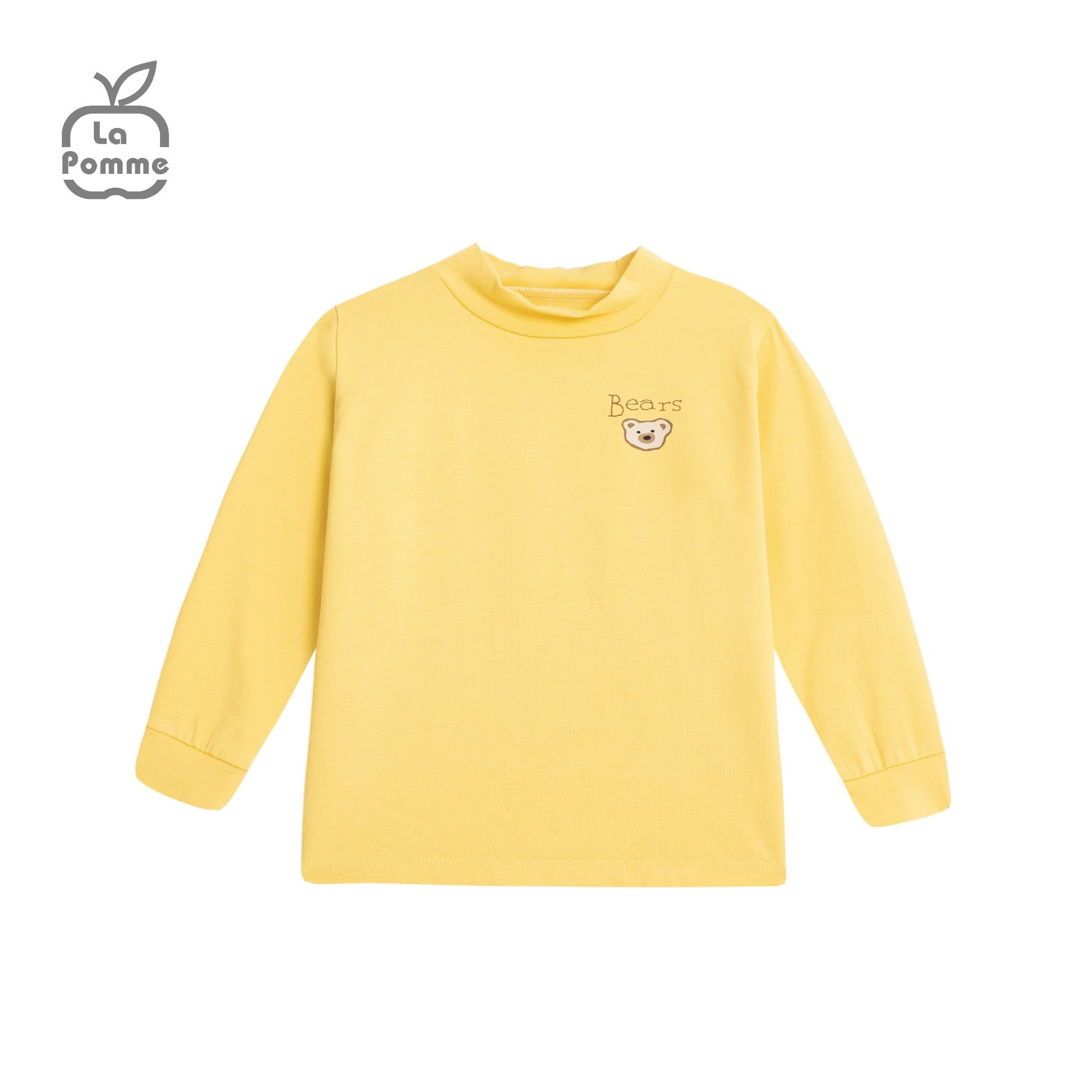 Áo Cổ 3cm La Pomme Little Bear - Xanh