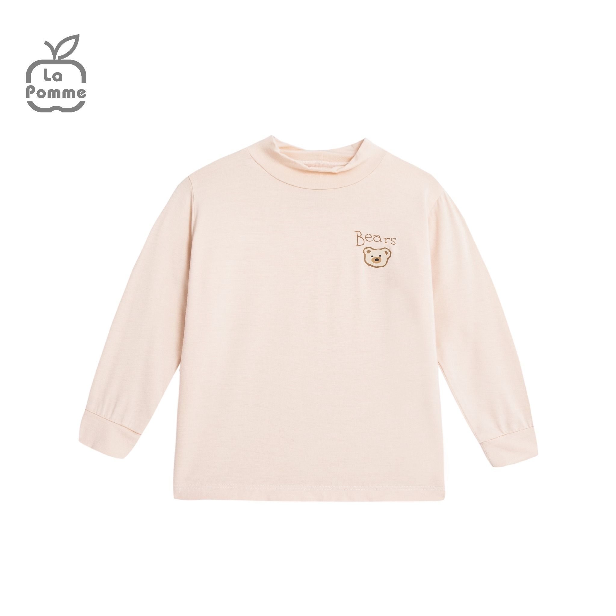 Áo Cổ 3cm La Pomme Little Bear - Xanh
