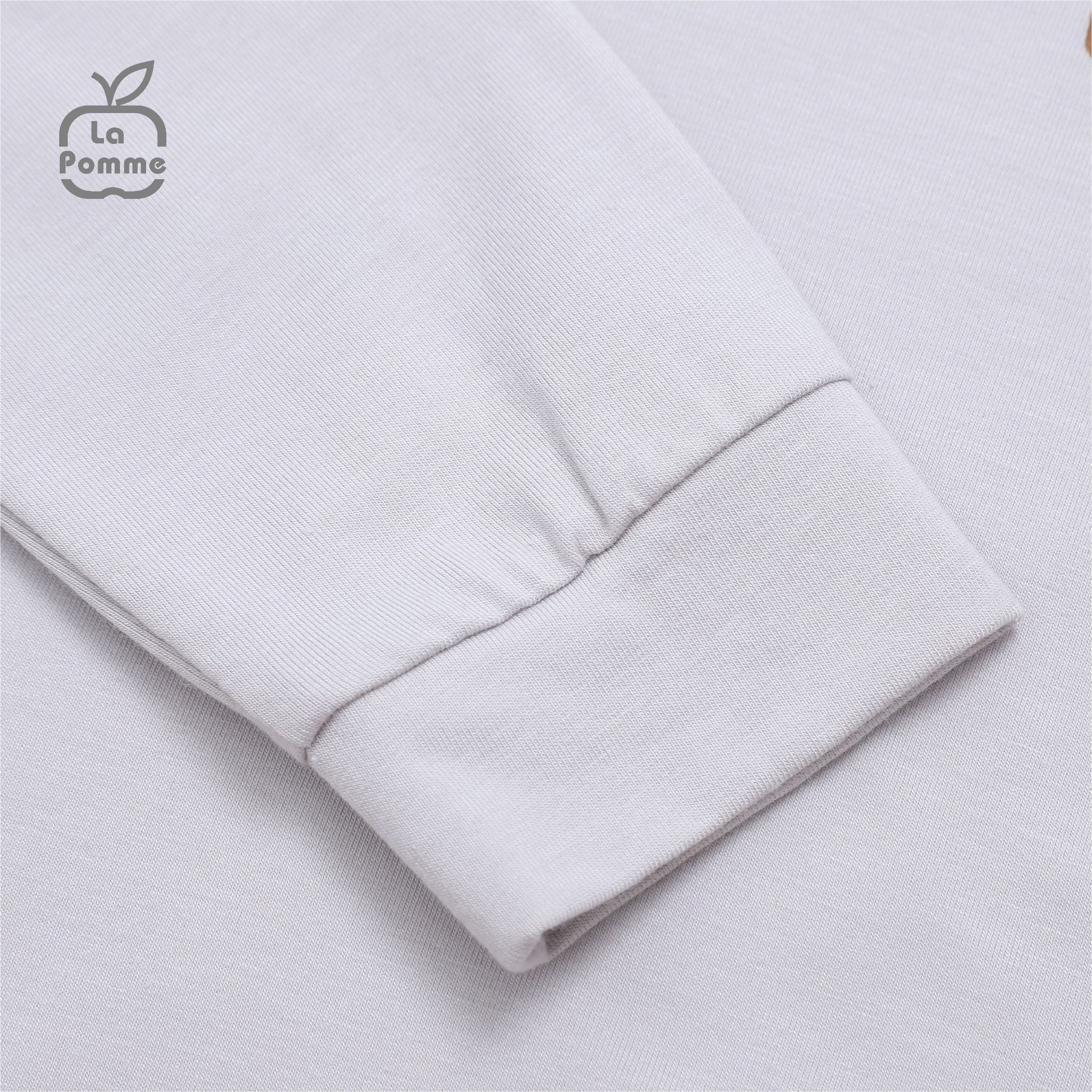 Áo Cổ 3cm La Pomme Little Bear - Xanh