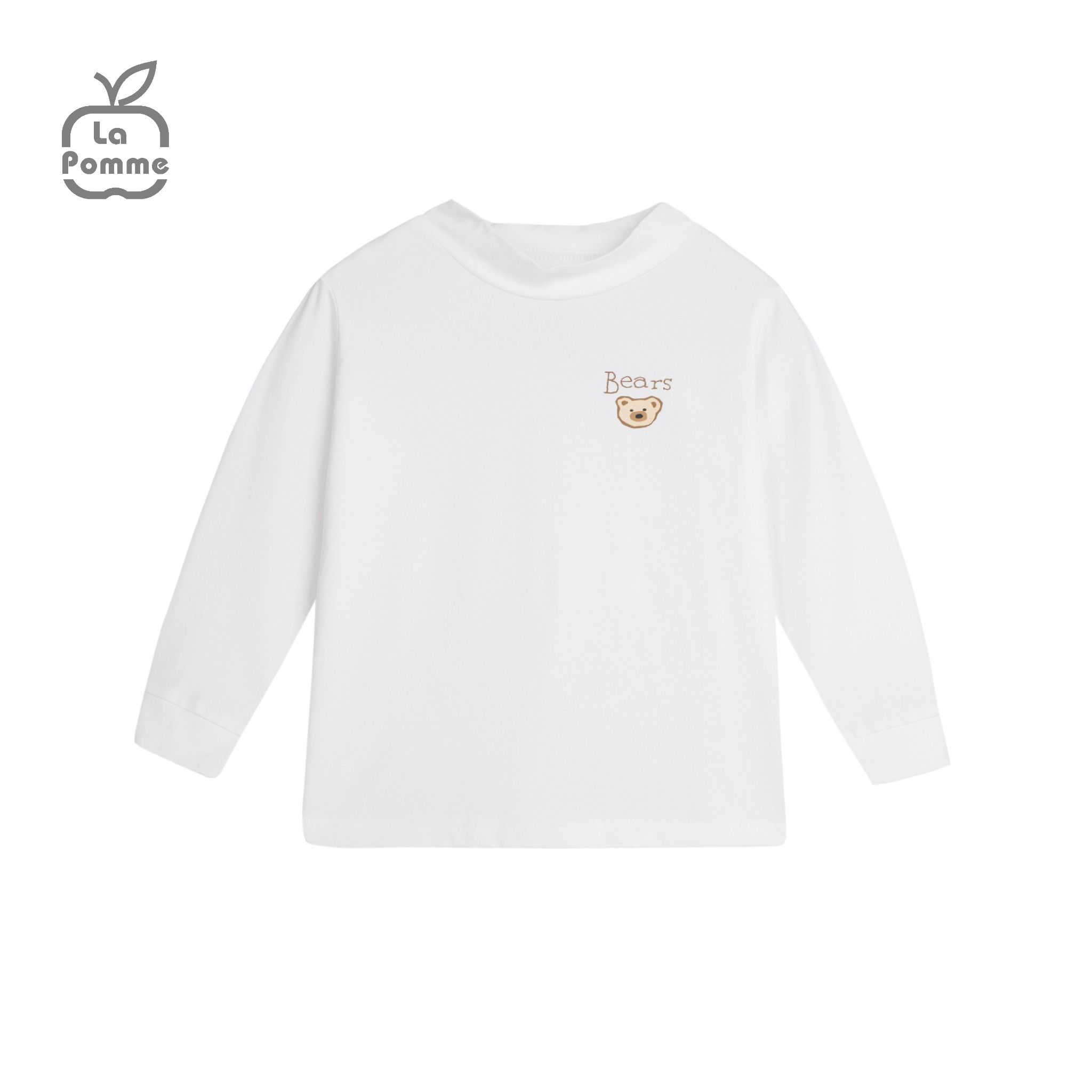 Áo Cổ 3cm La Pomme Little Bear - Vàng