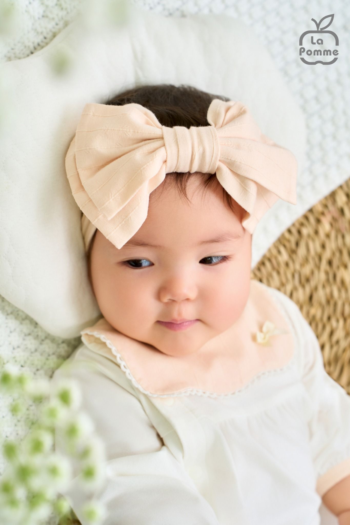 Set phụ kiện La Pomme Deluxe Thỏ Con Tai Dài