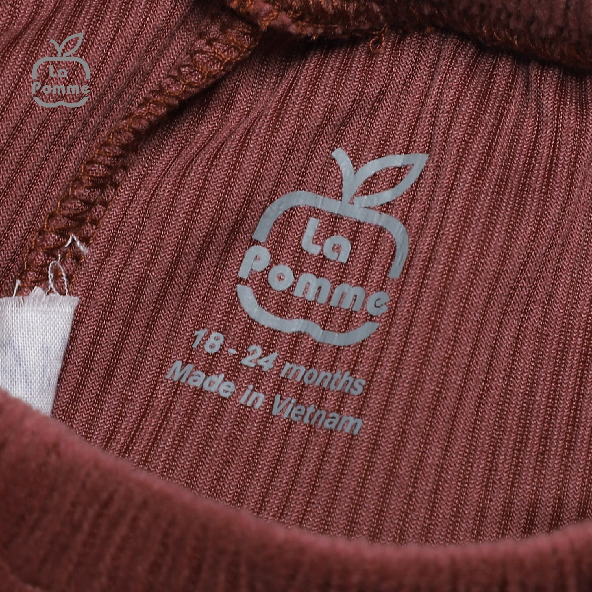 SL193 Bộ dài tay Chim cánh cụt La Pomme - Hồng