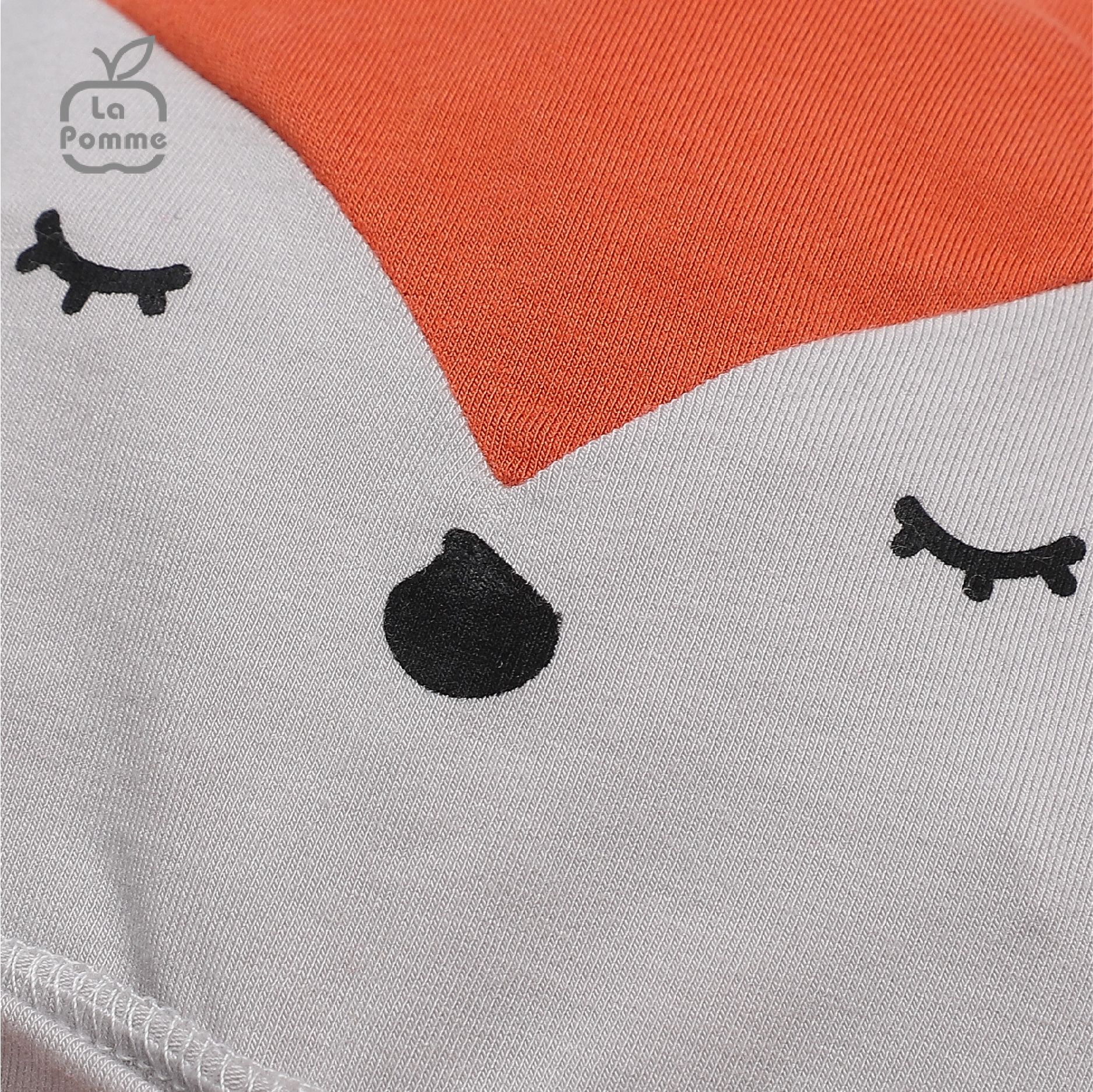 Mũ sơ sinh La Pomme Baby Racoon - Nâu