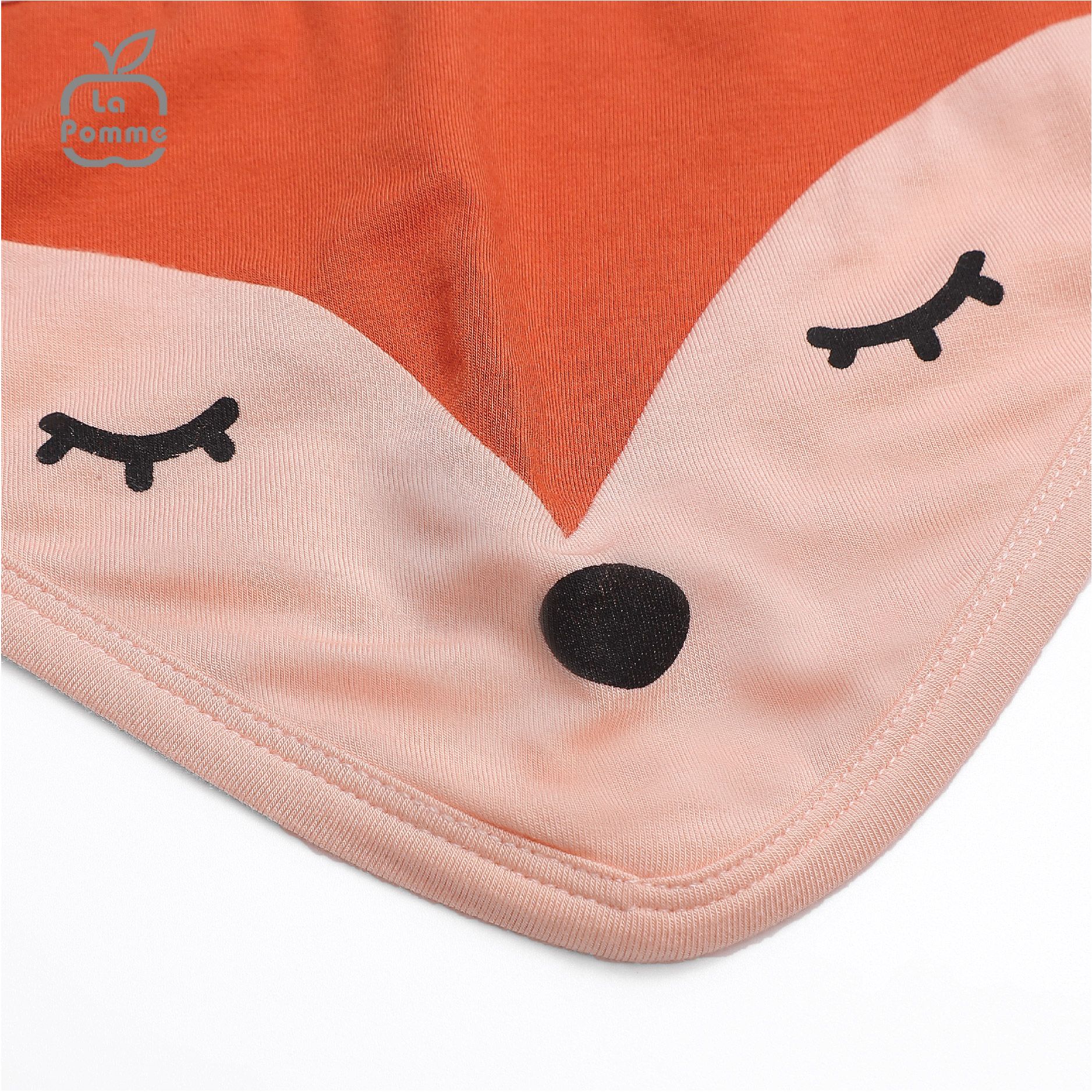 Yếm La Pomme Baby Racoon - Ghi
