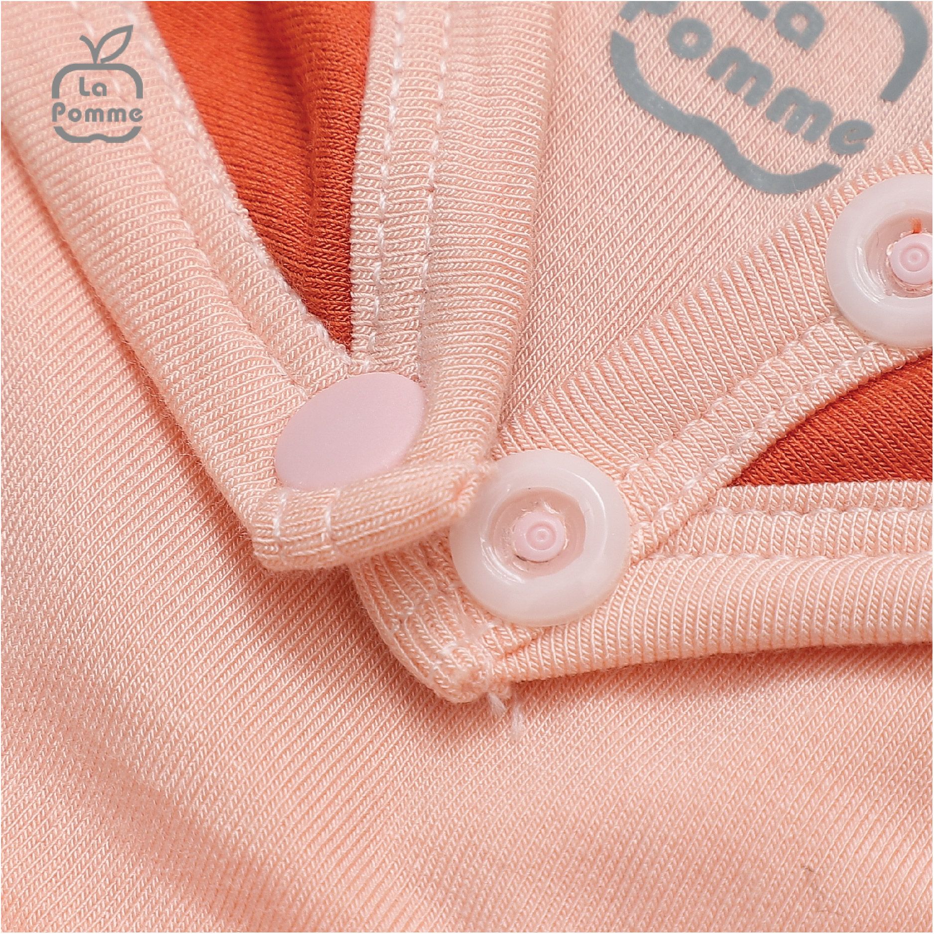 Yếm La Pomme Baby Racoon - Ghi