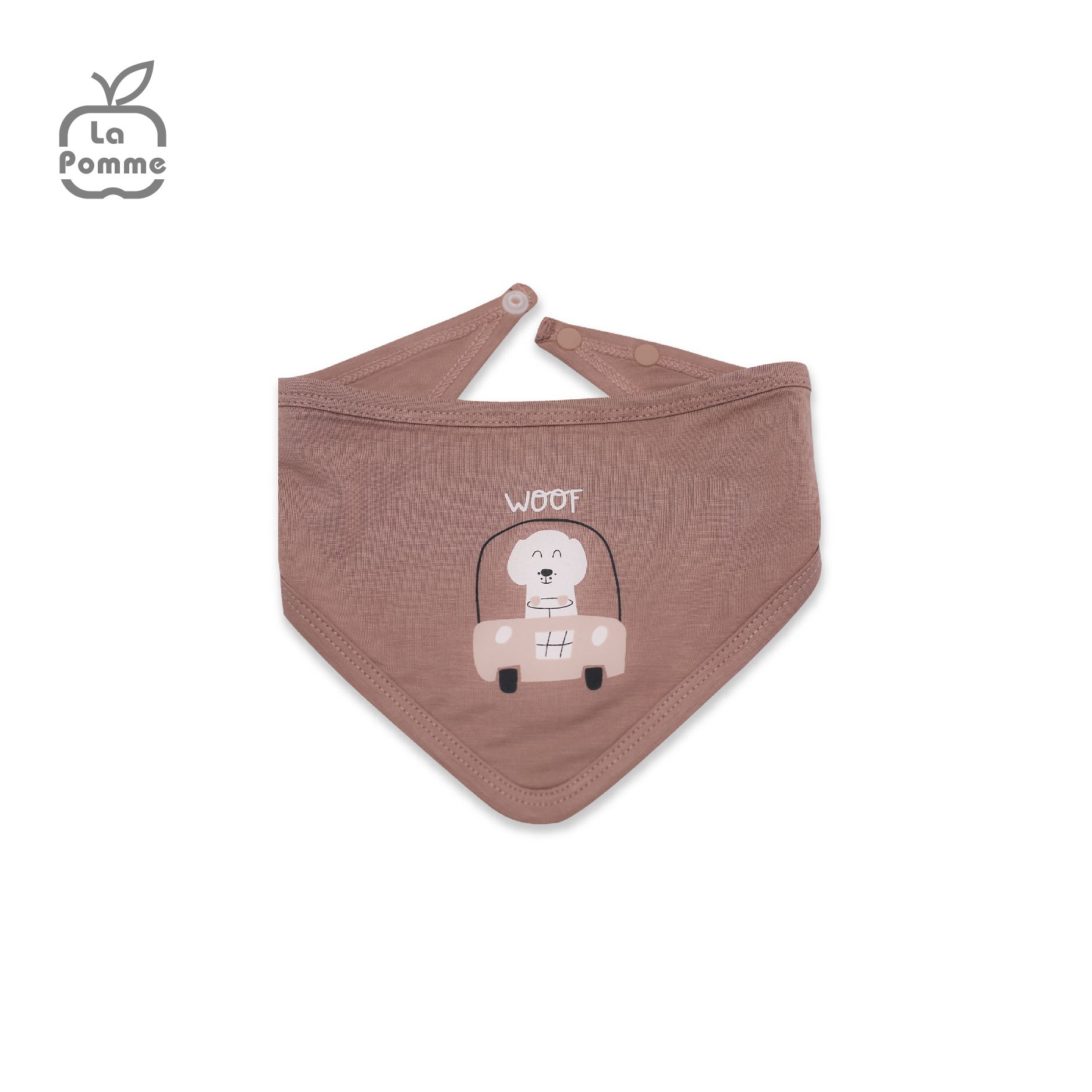 Yếm La Pomme trơn pastel - Xanh