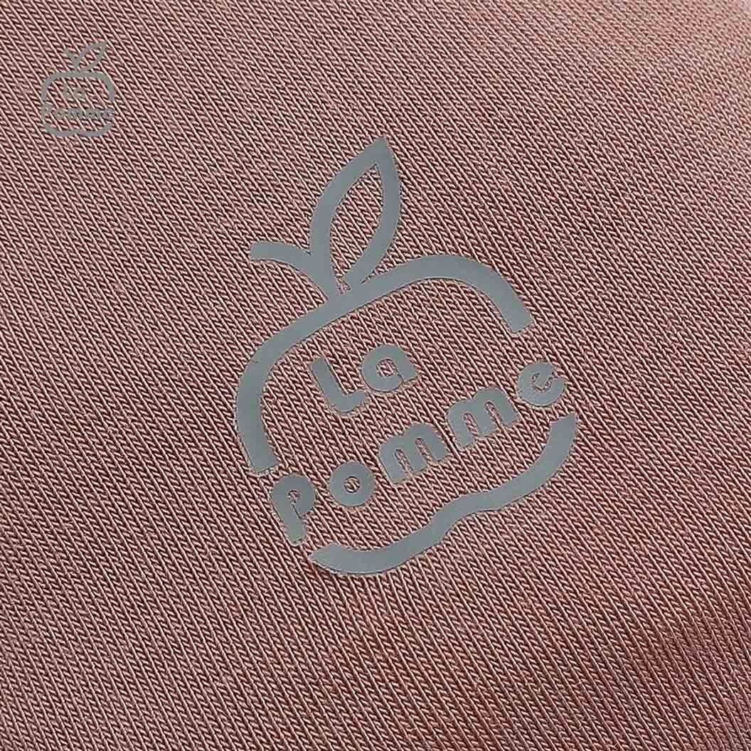 Set bao tay bao chân La Pomme trơn pastel - Nâu