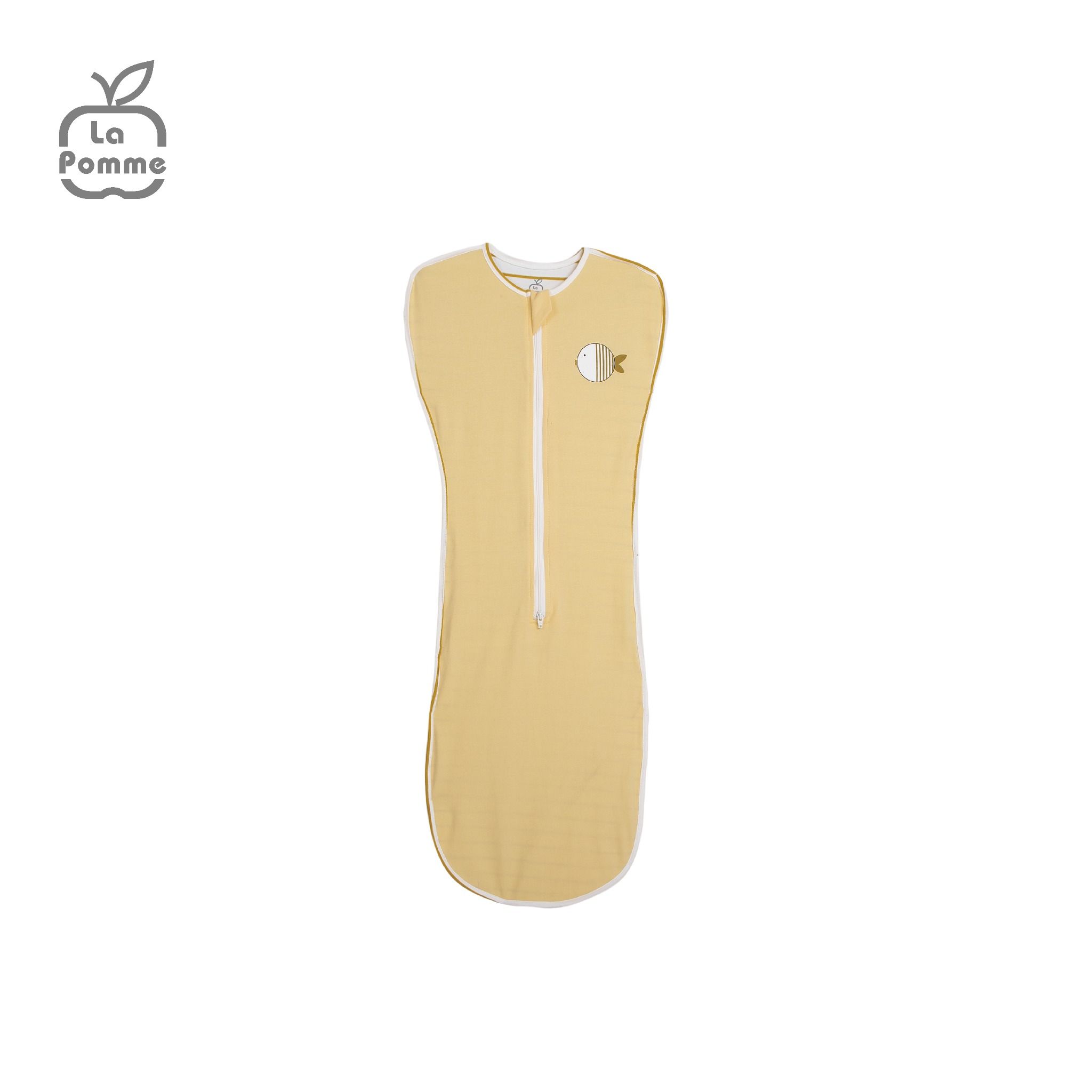 Nhộng chũn ngủ sơ sinh La Pomme Baby Fish - Vàng