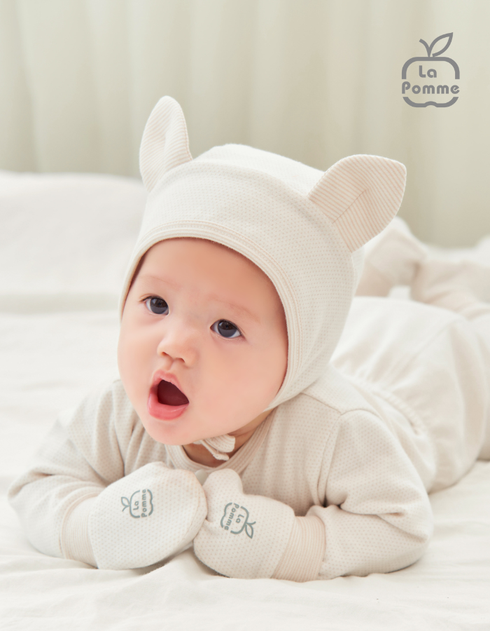 Bộ Dài Tay La Pomme Cúc lệch Meowy Cat