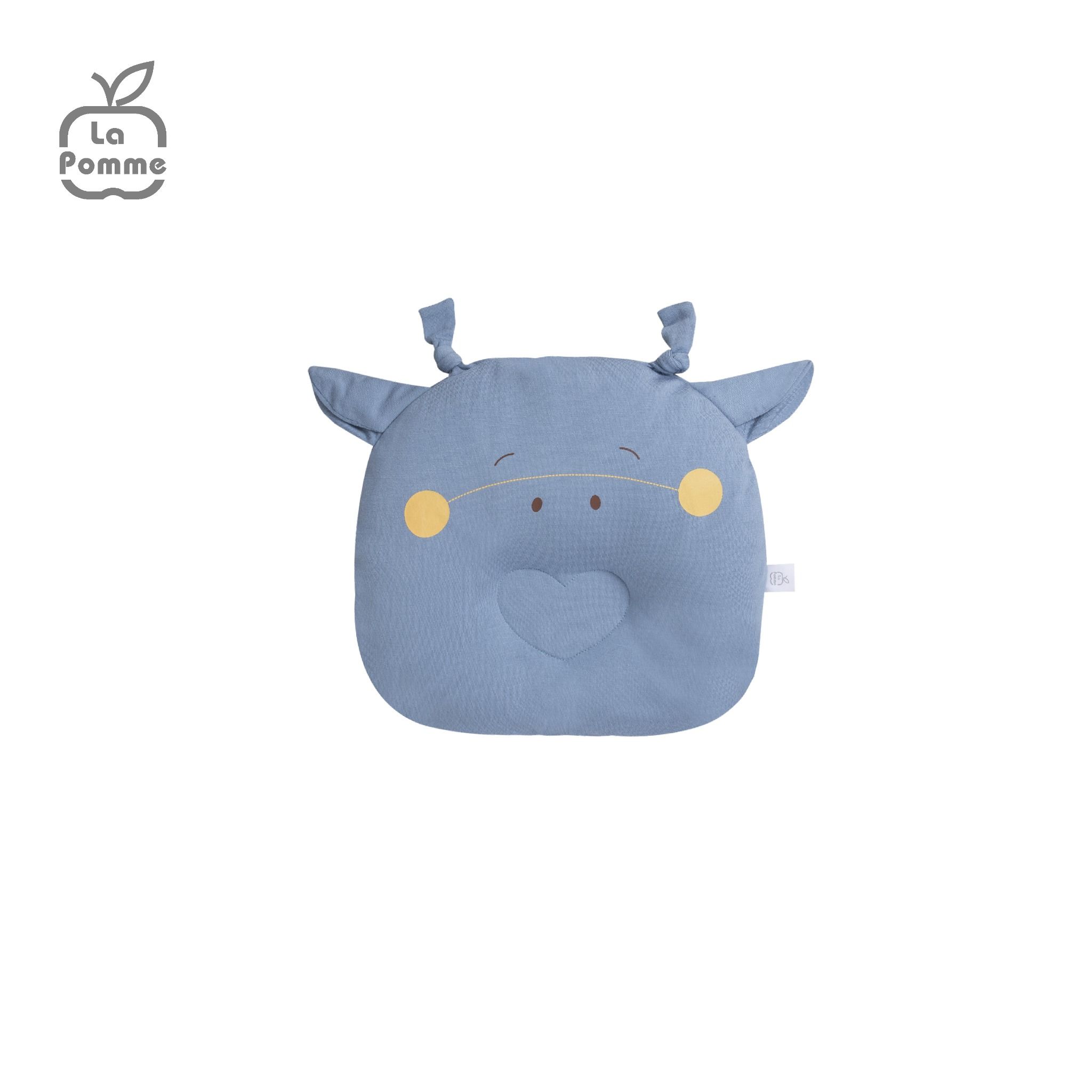 Gối sơ sinh nhân đôi vỏ gối La Pomme Dreamy - Xanh lá