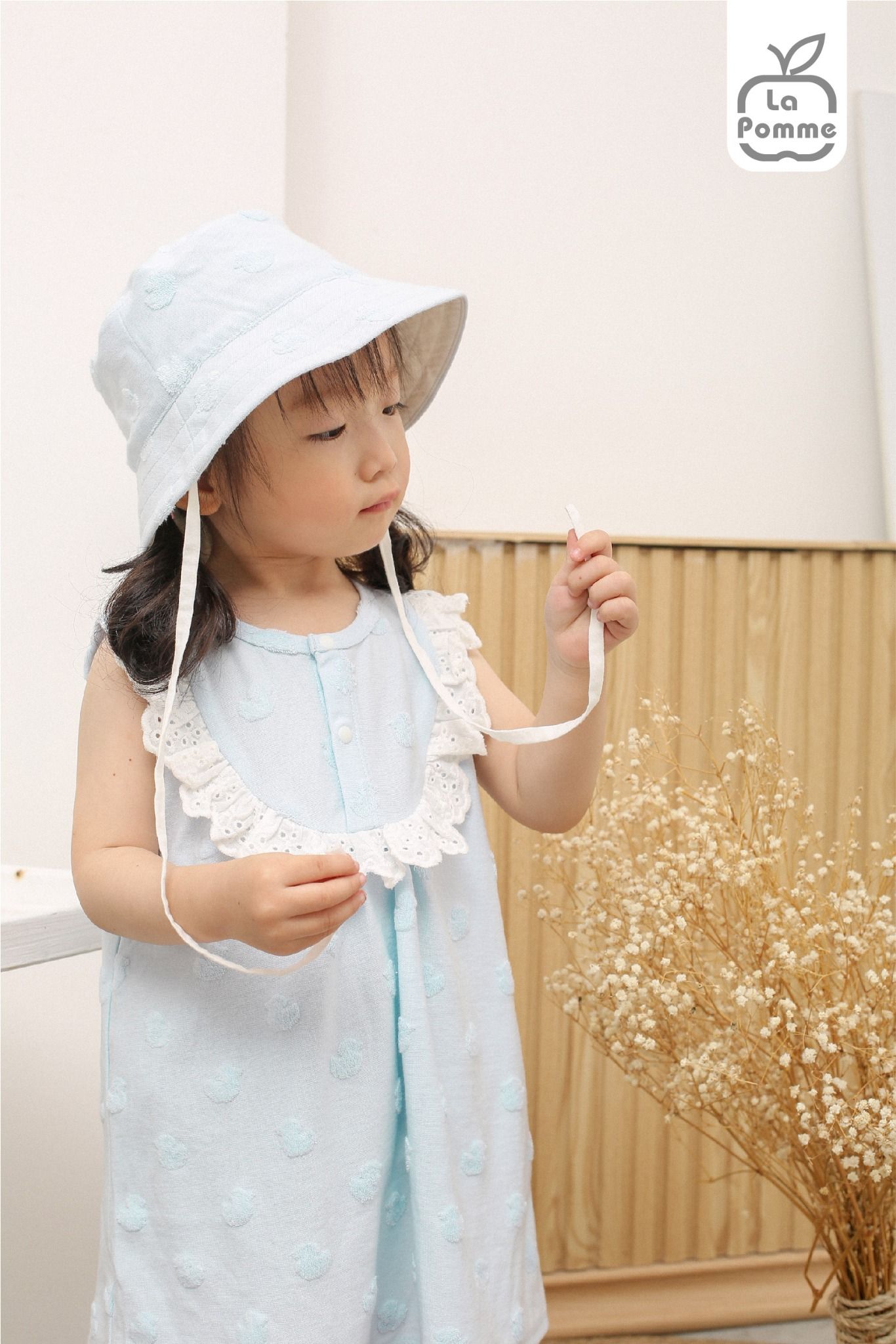 H055 Mũ tai bèo La Pomme Vịt xanh - Xanh