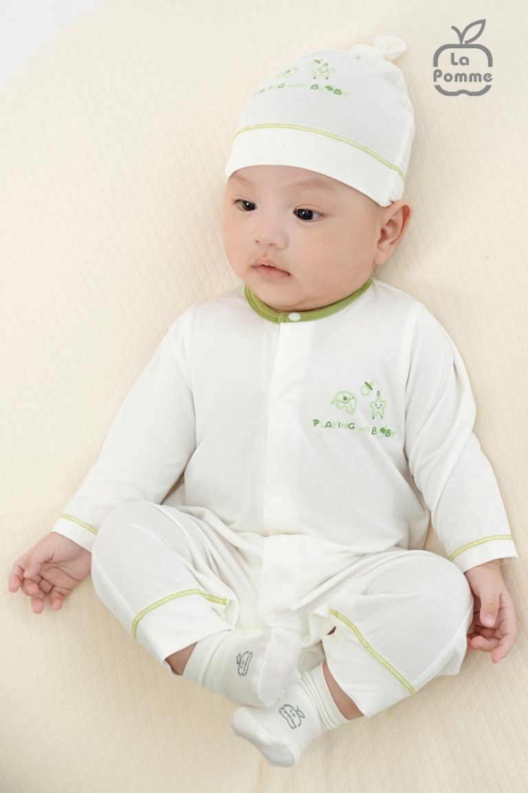 Body dài tay La Pomme mềm mịn