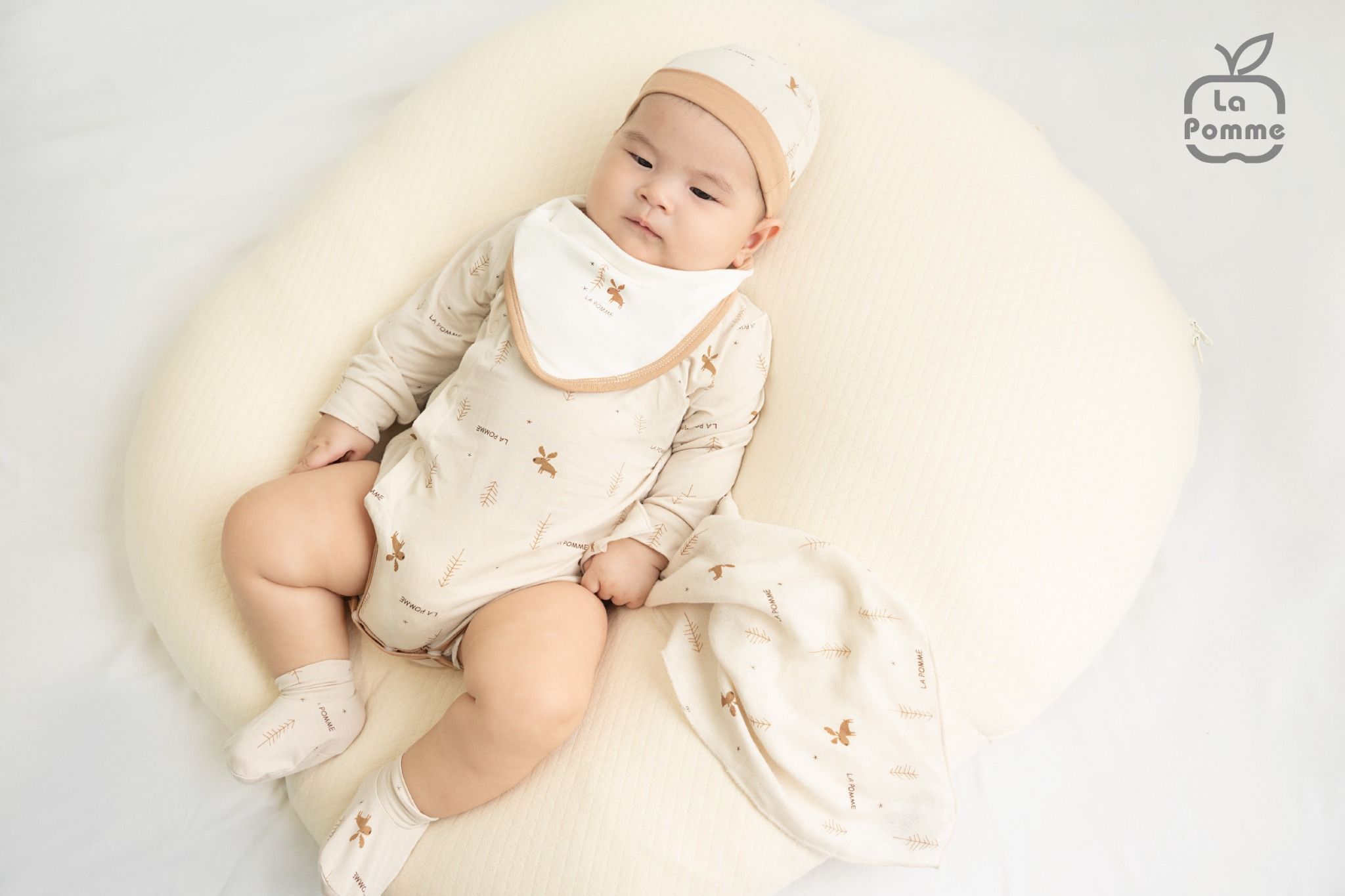 Body chip dài tay La Pomme Hươu nhỏ
