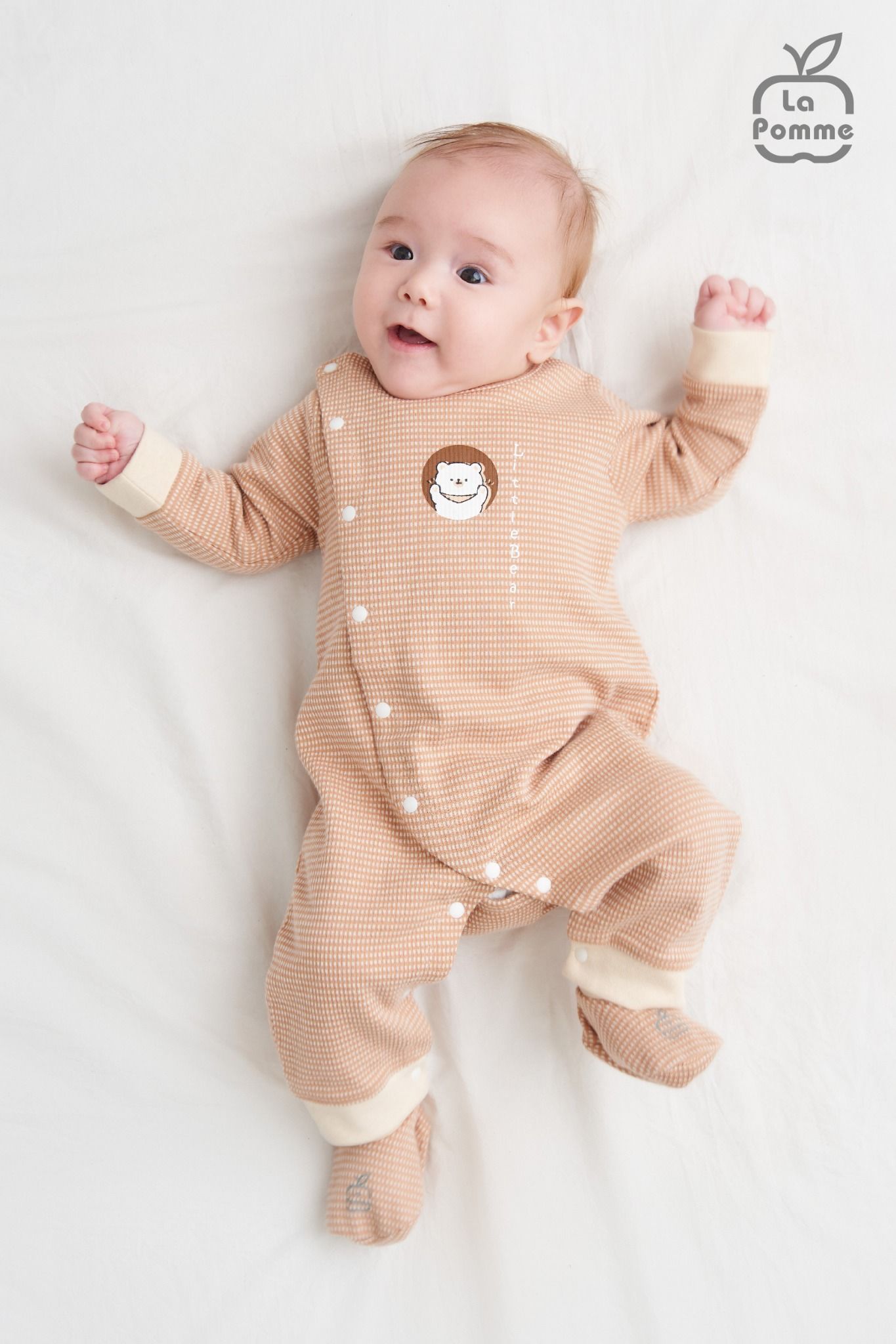 Set bao tay bao chân La Pomme Caro Bear