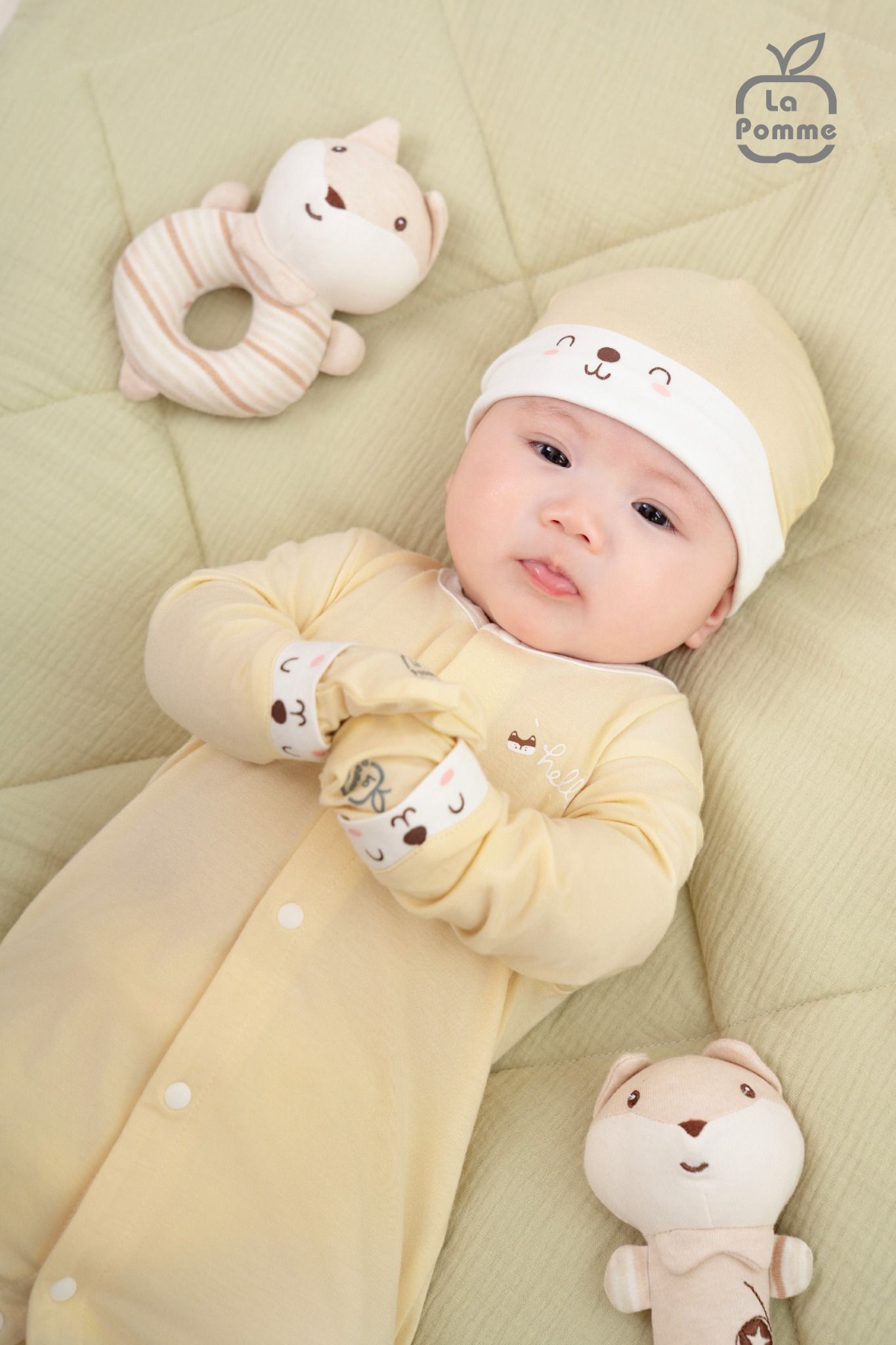 Body dài tay La Pomme Cáo tinh nghịch