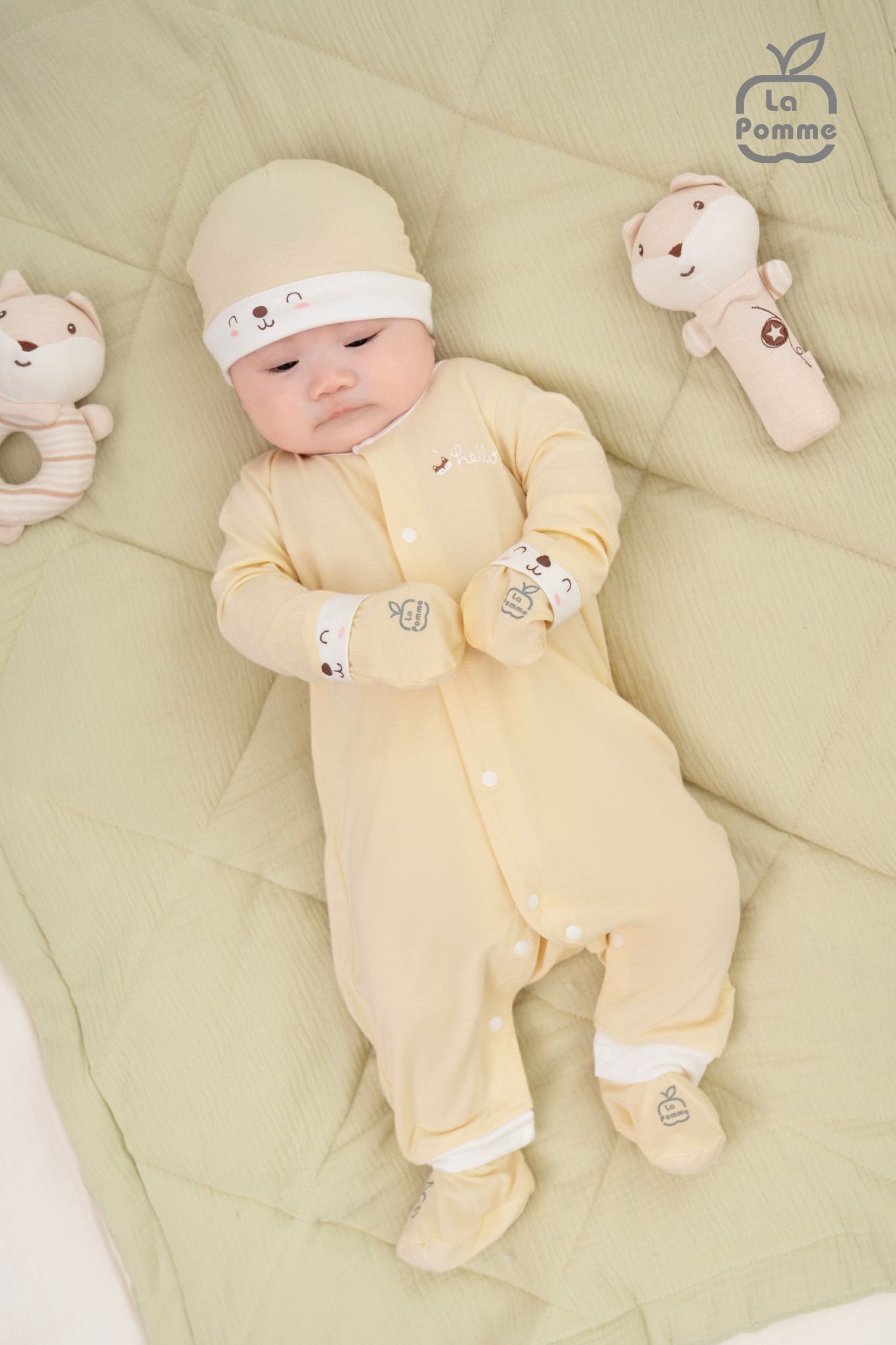 Body dài tay La Pomme Cáo tinh nghịch