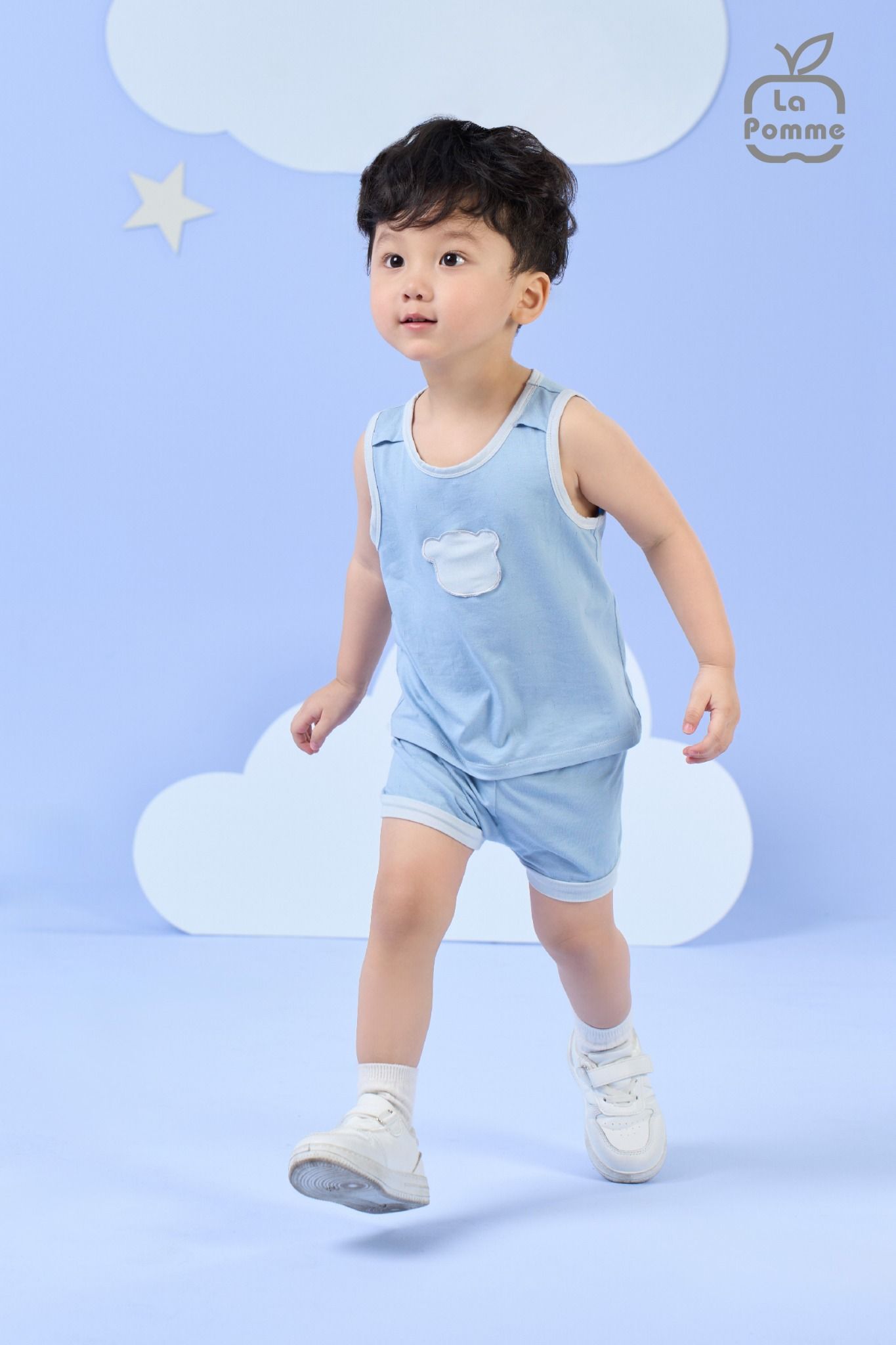 Bộ sát nách La Pomme tươi sáng