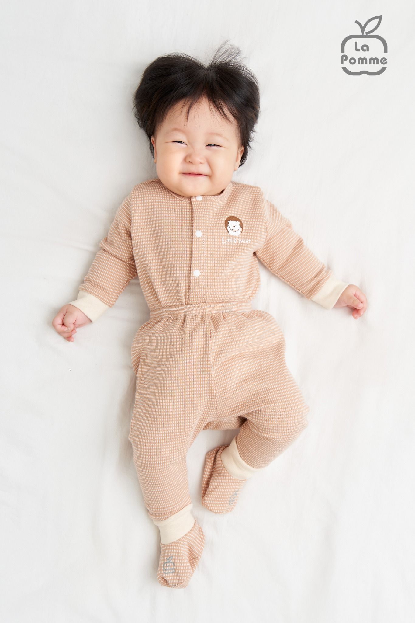 Set bao tay bao chân La Pomme Caro Bear