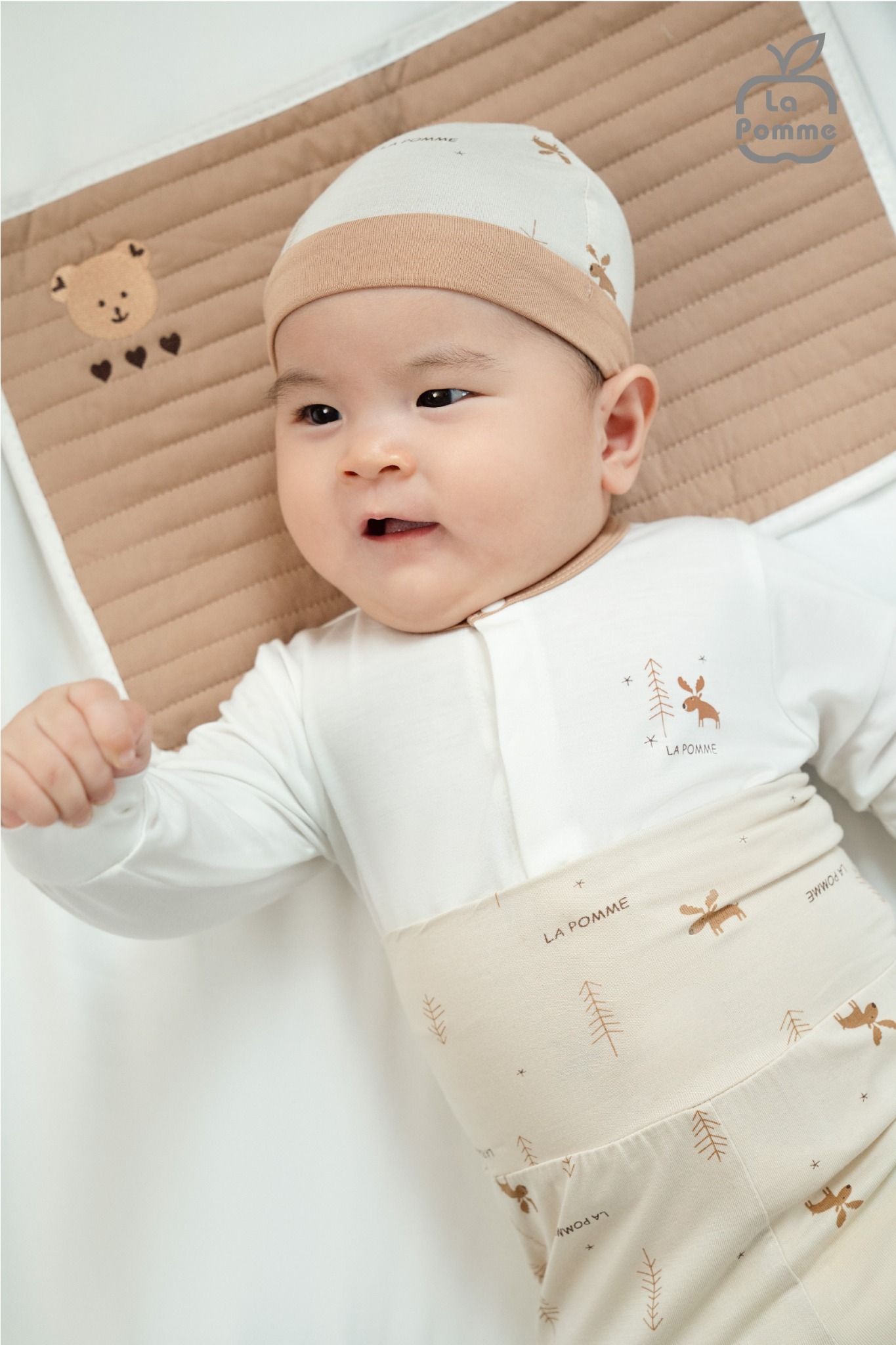 Mũ sơ sinh La Pomme Hươu nhỏ